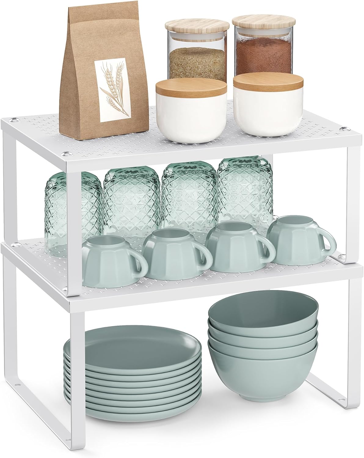 Optimisez votre Cuisine avec le Lot de 2 Étagères à Épices SONGMICS !