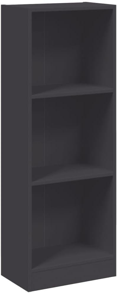 Optimisez Votre Espace avec la Bibliothèque à 3 Niveaux vidaXL : Élégance et Rangement!