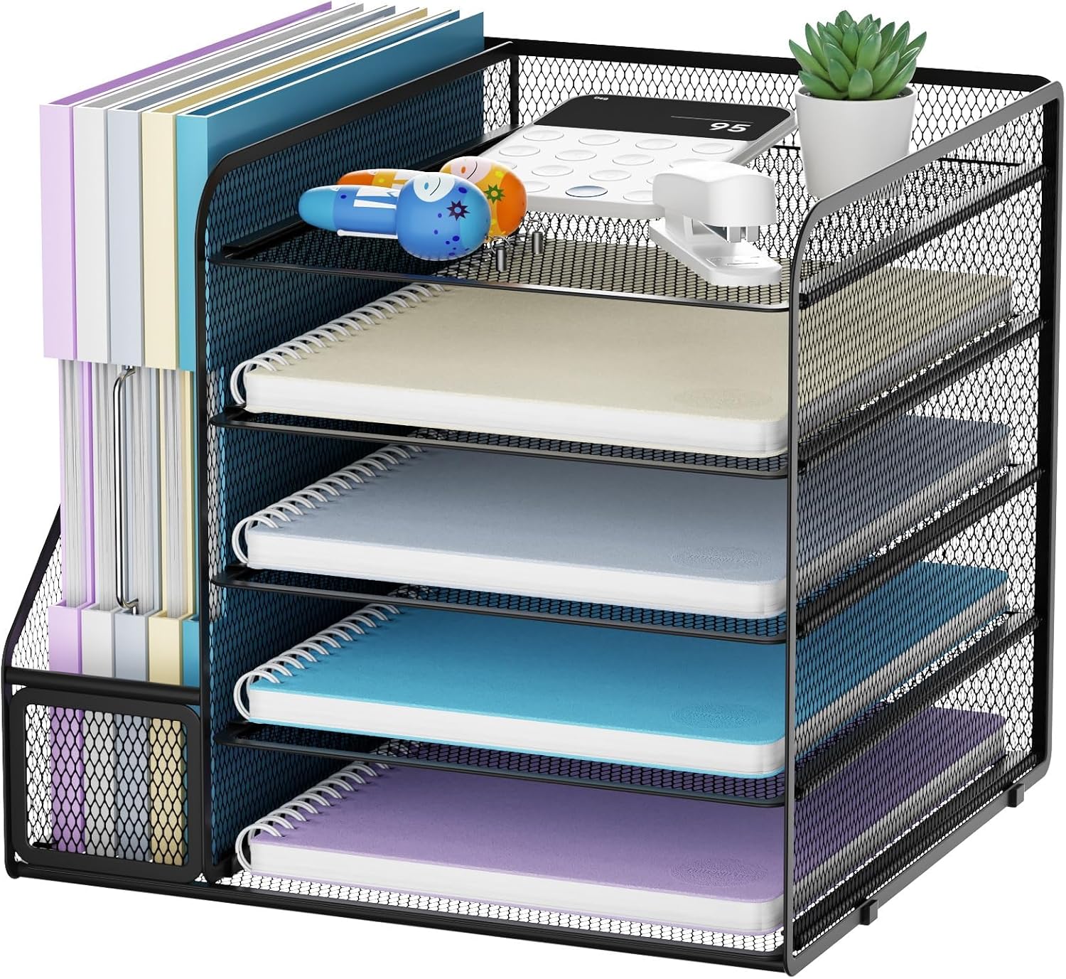 Optimisez Votre Espace avec le Marbrasse Organisateur de Bureau : Un Must-Have en 5 Niveaux!