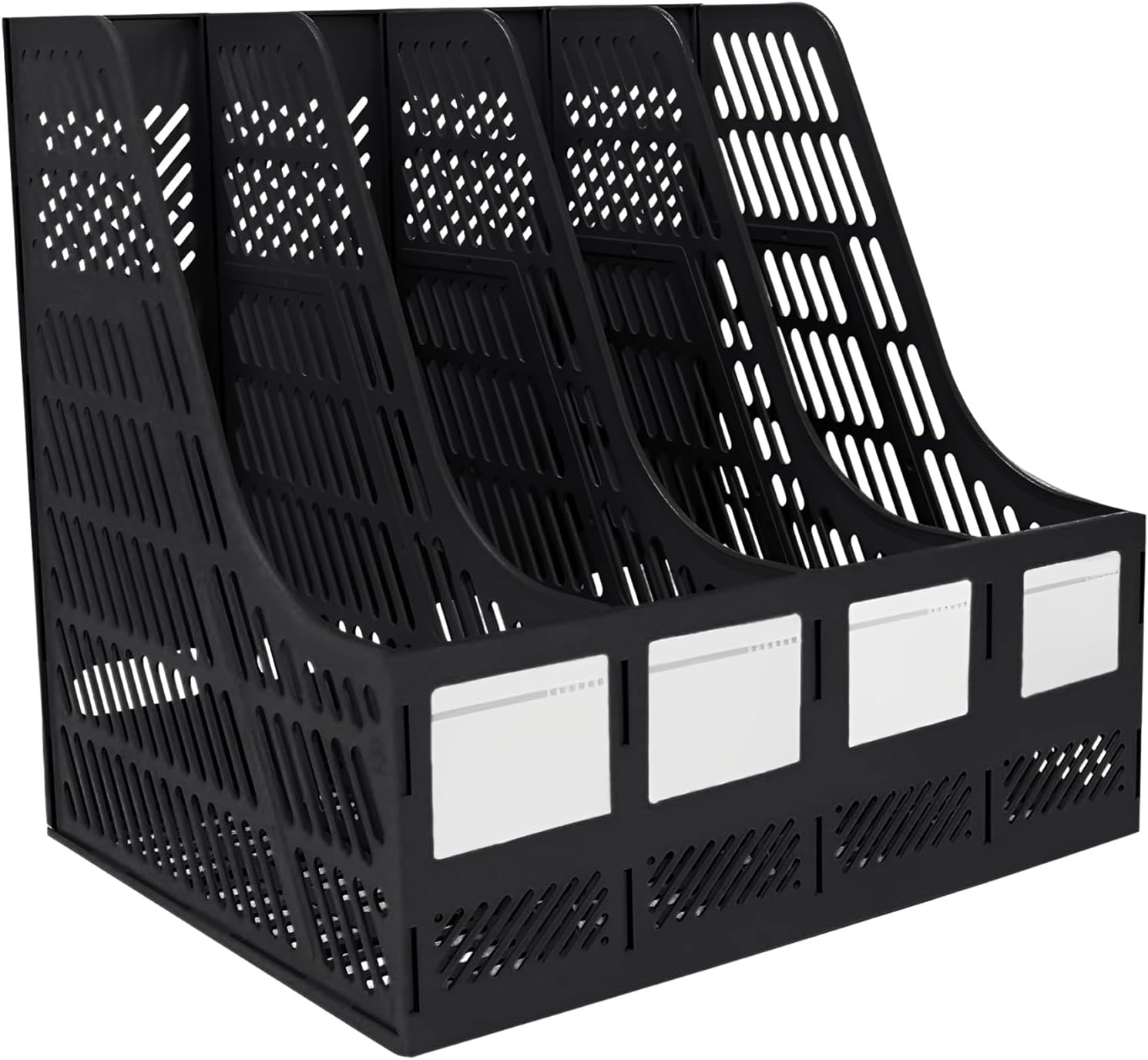 Optimisez Votre Espace avec le Porte-revues A4 Elezeal : Élégance et Organisation en Noir!