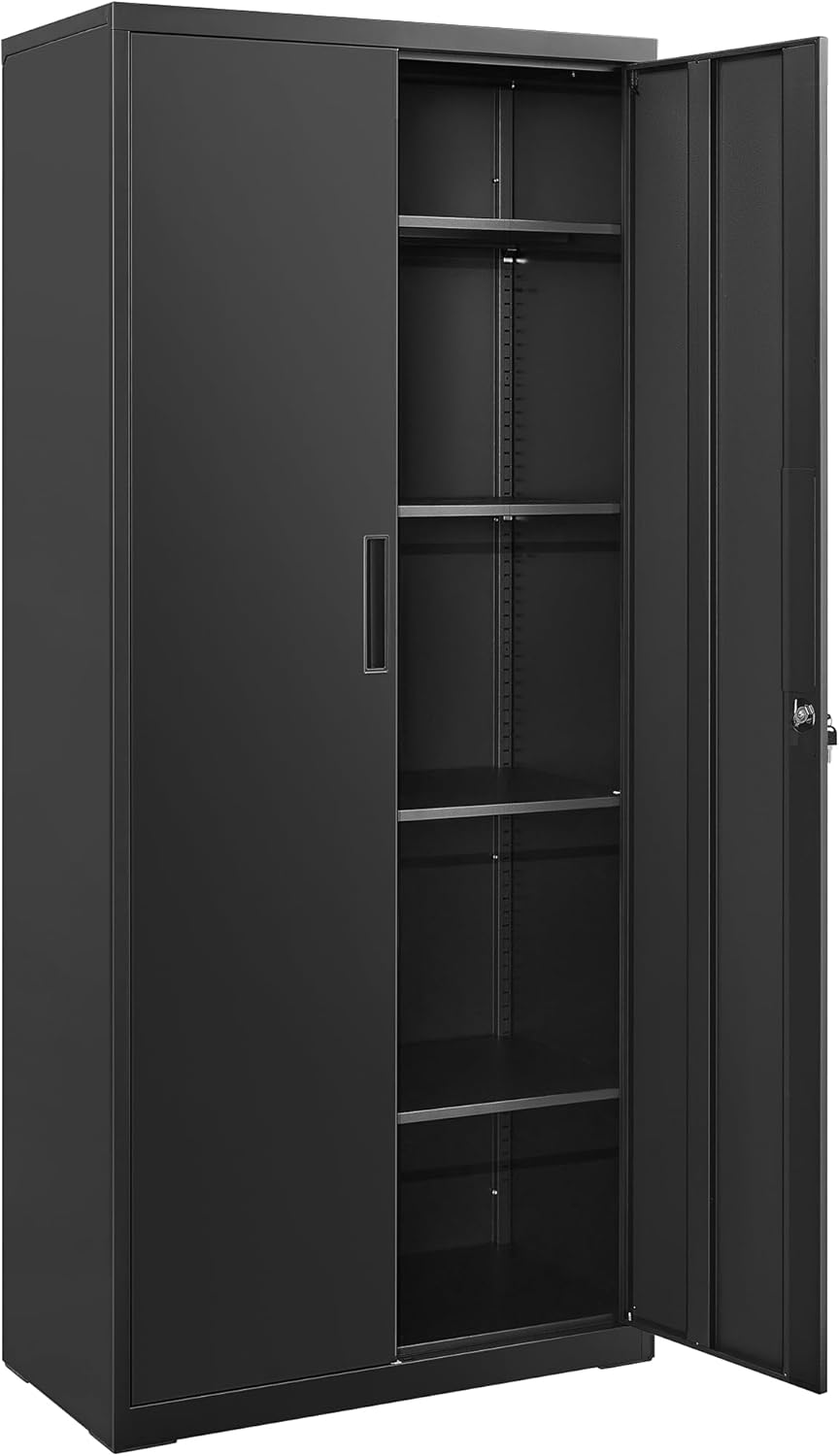 Optimisez Votre Espace avec le SONGMICS Meuble de Rangement Bureau : Élégance et Fonctionnalité en 5 Niveaux!