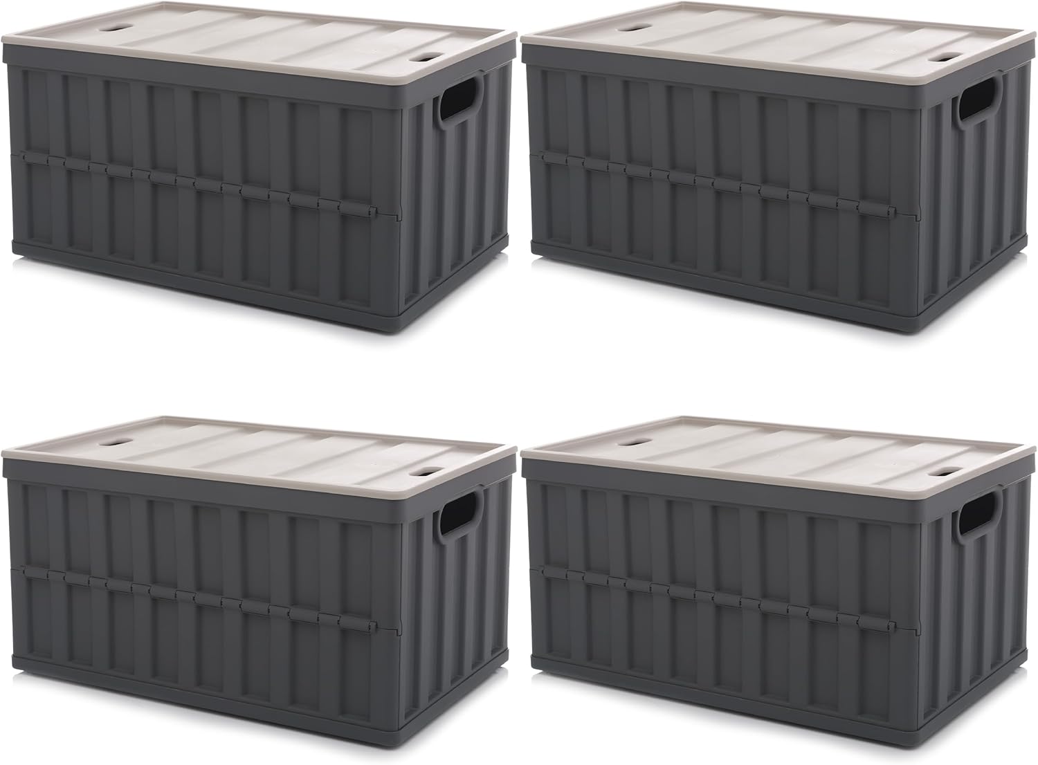 Optimisez Votre Espace avec les Boîtes de Rangement Citylife : Lot de 4 Pratiques et Élégantes!