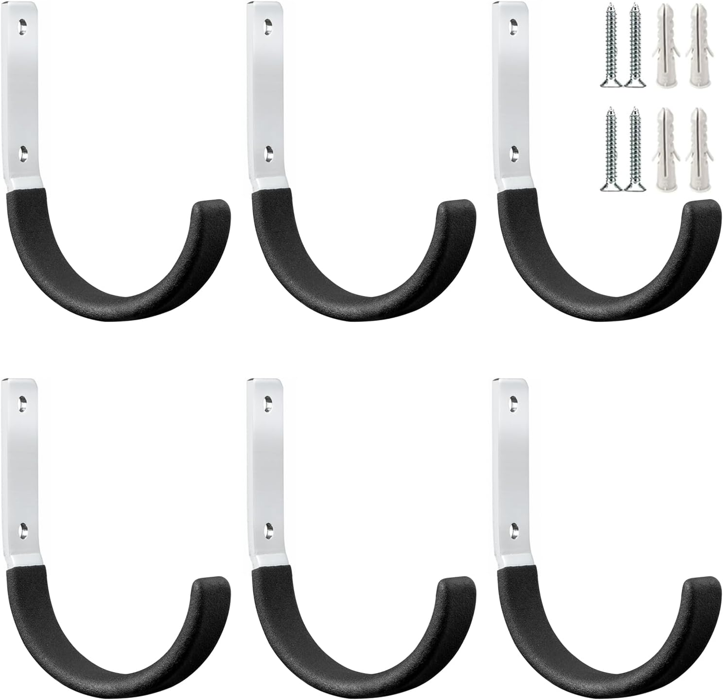 Optimisez Votre Espace avec les Crochets de Garage PYBTOOL: Organisateurs Robustes en Acier!