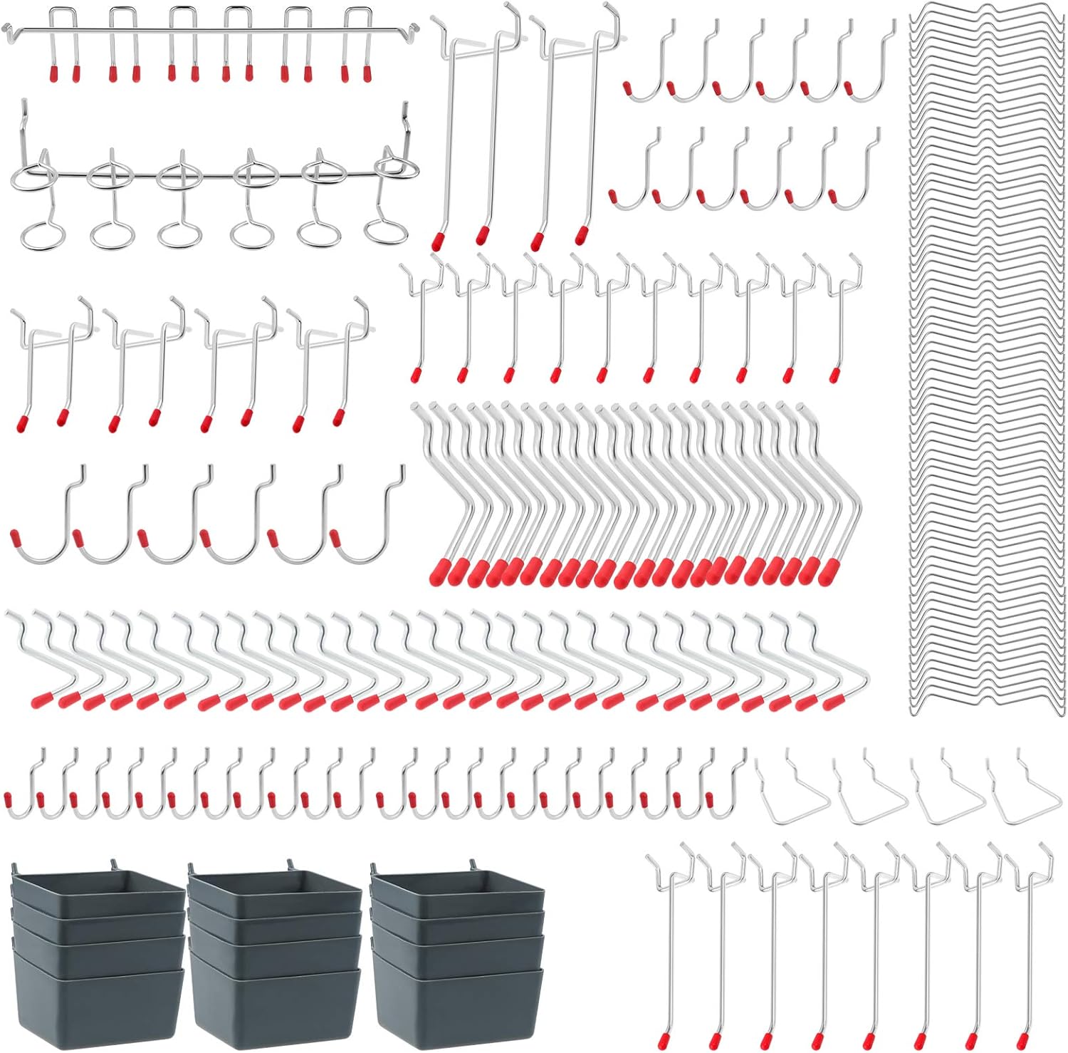 Optimisez votre Espace : Avis sur le Kit de 230 Pièces de Crochets Pegboard!