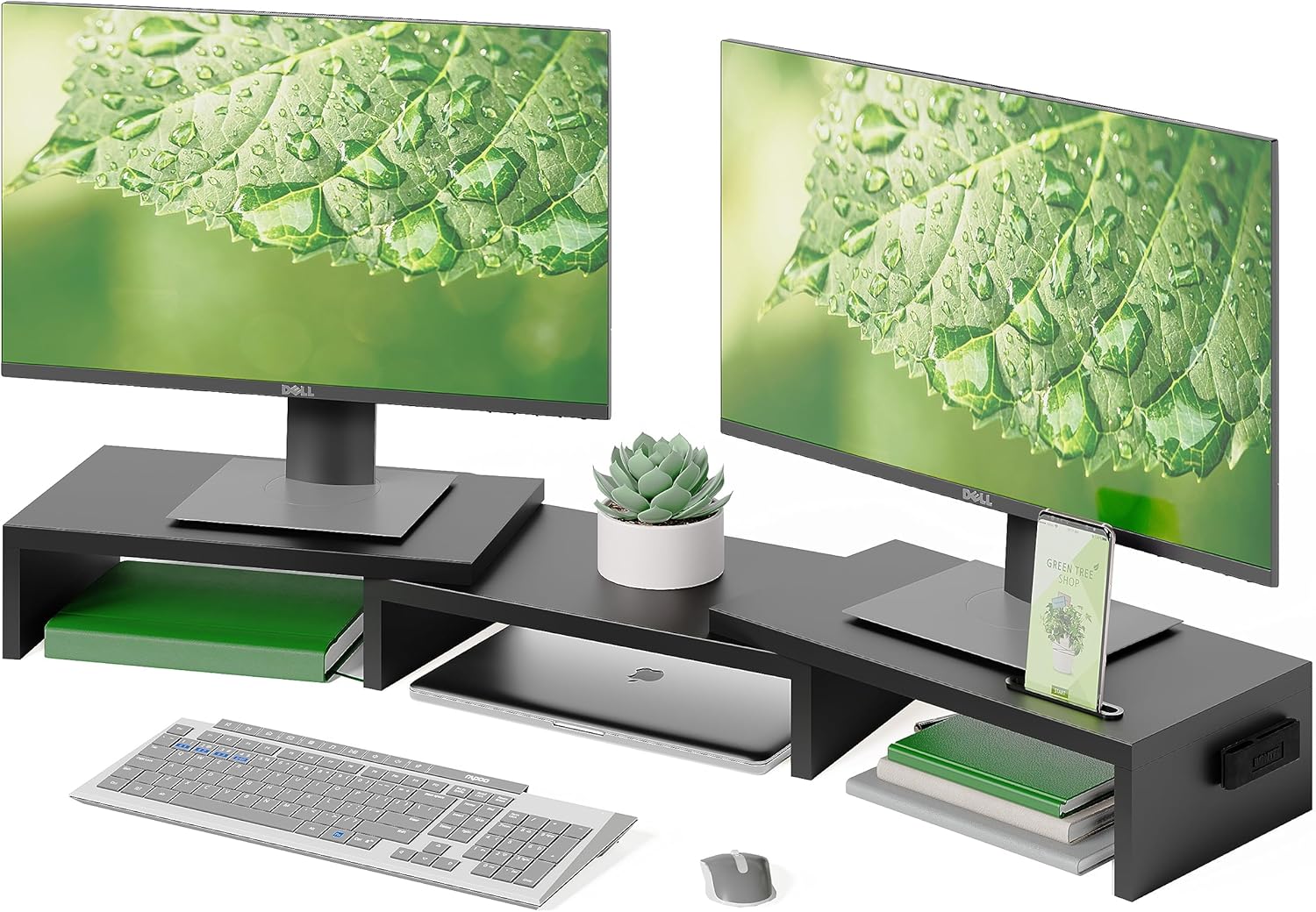 Optimisez Votre Espace de Travail avec le Support Moniteur Double BONTEC