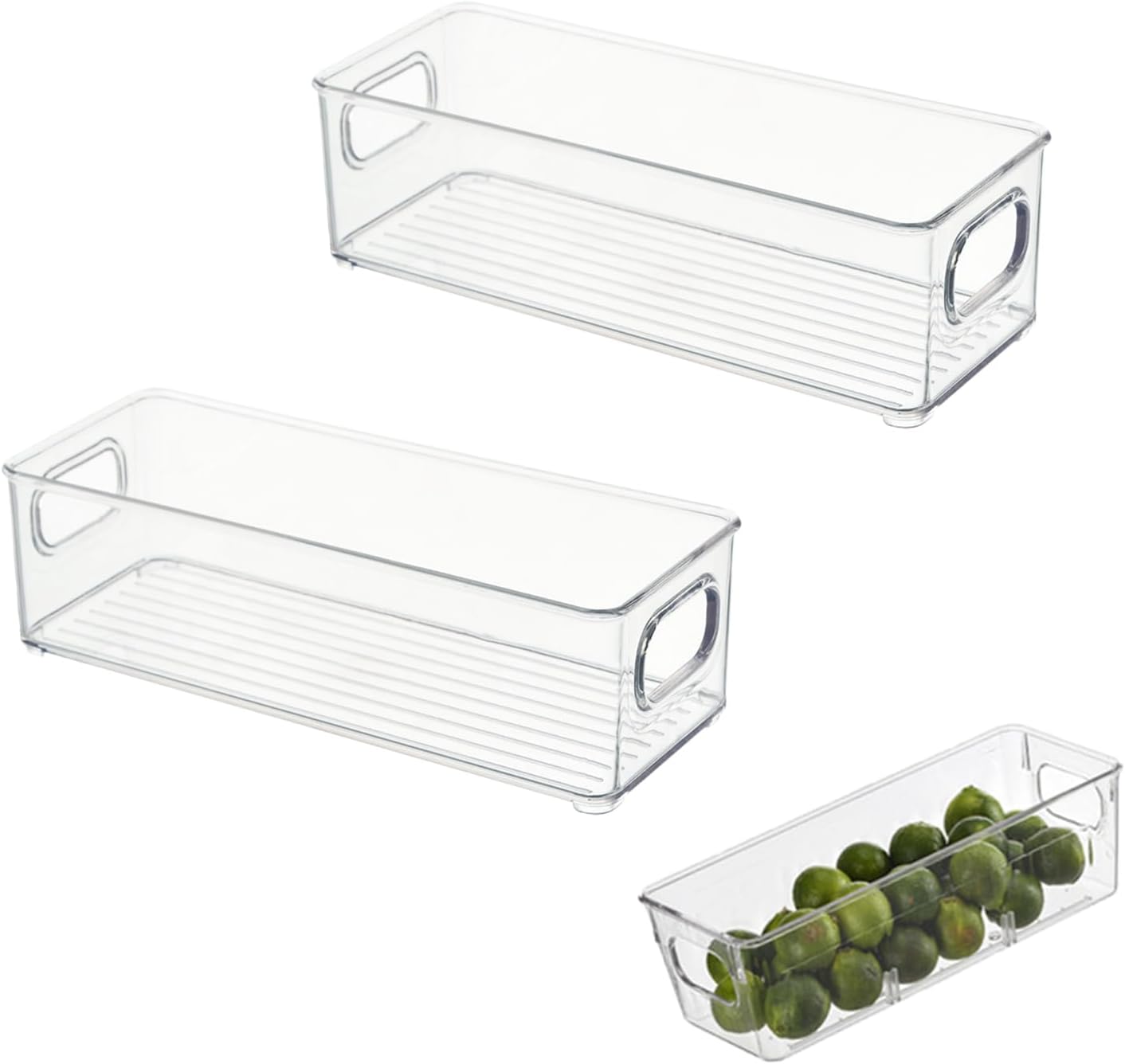 Optimisez Votre Frigo avec les Boîtes de Rangement Eabdice : Pratiques et Empilables!