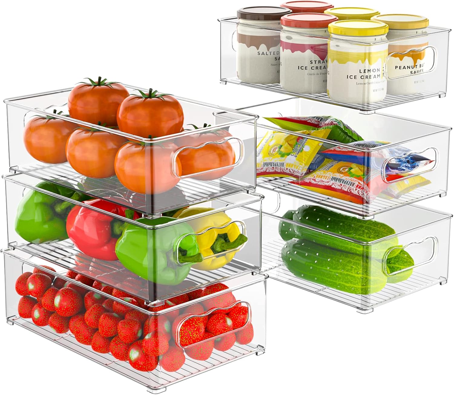 Optimisez votre frigo avec les Rangement Frigo Changshengda : 6 paquets pour une organisation parfaite!