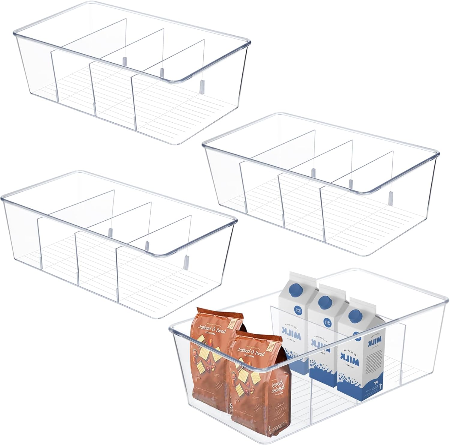 Optimisez votre Frigo avec Lrocotanc : Organiseurs Parfaits pour Snacks et Épices!