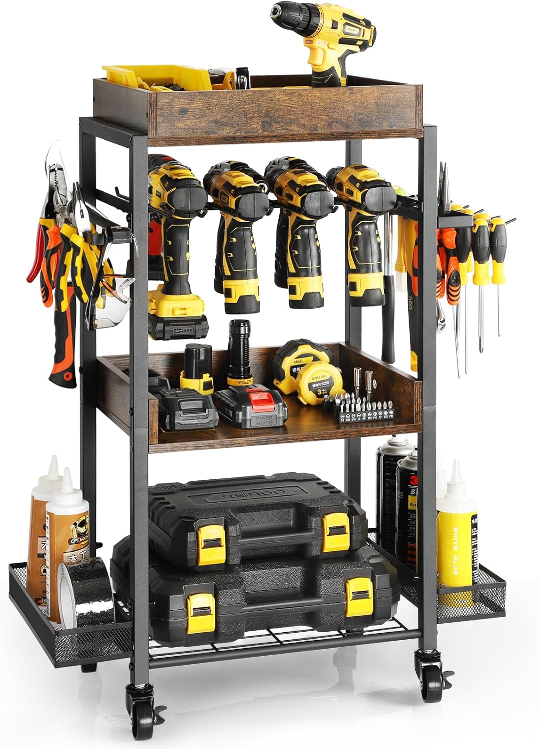 Optimisez votre Garage : L'Organisateur d'Outils Électriques Indispensable!