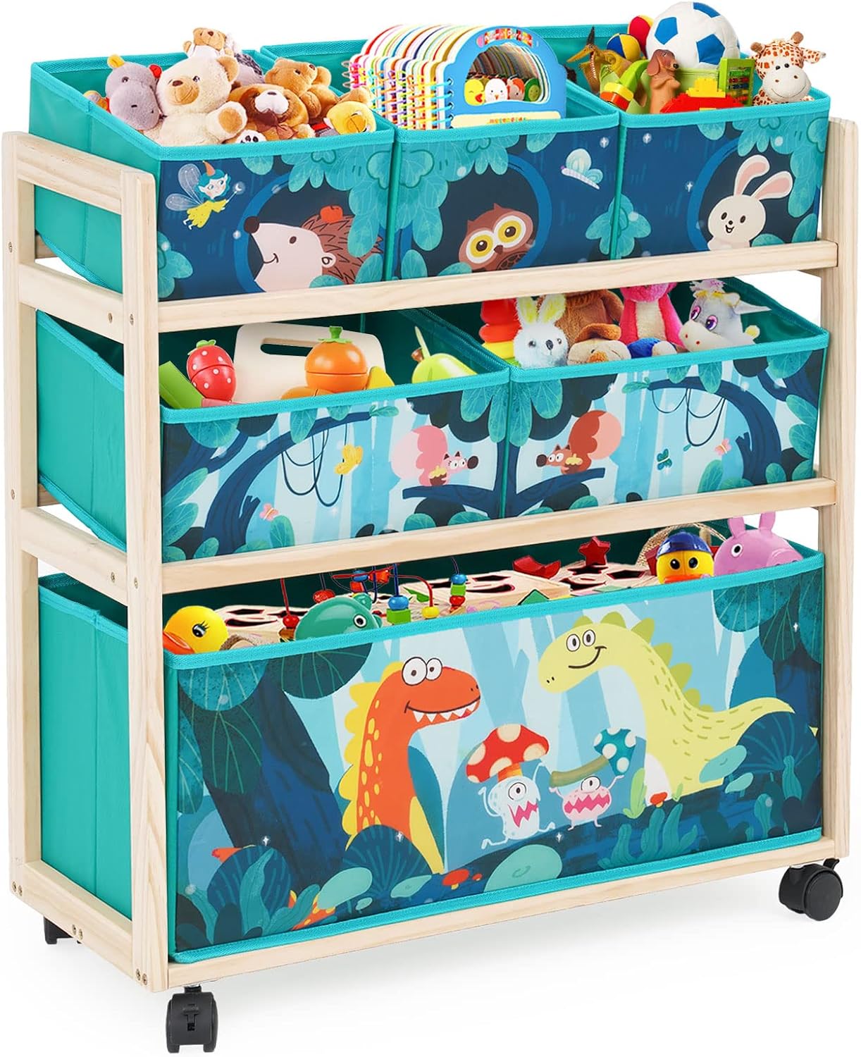 Organisateur de Jouets HOMCENT : Le Must-Have pour une Chambre d'Enfants Rangée!