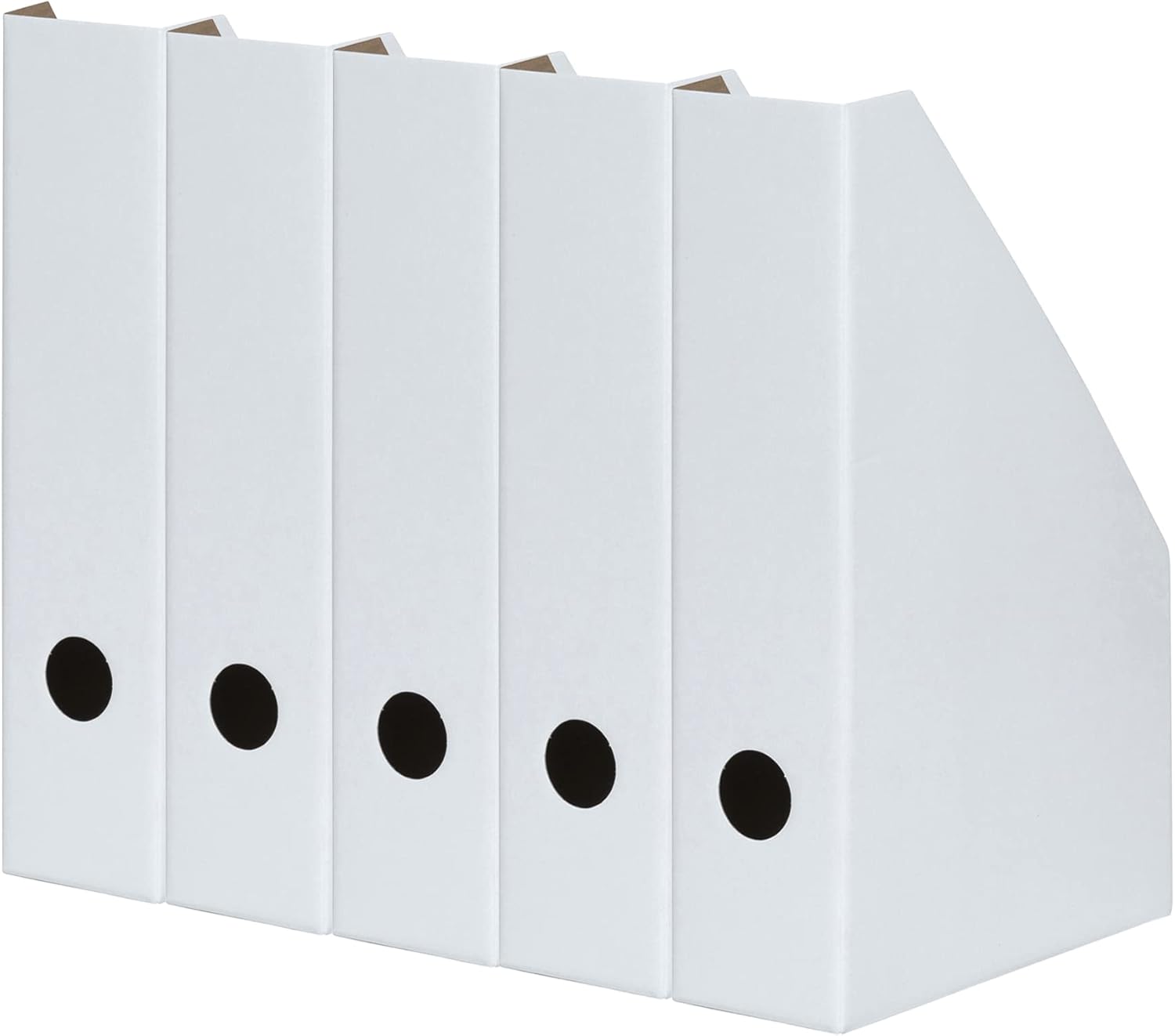 Organisez avec Style : Avis sur le Lot de 5 Porte-Revue LANDRÉ en Carton Solide!