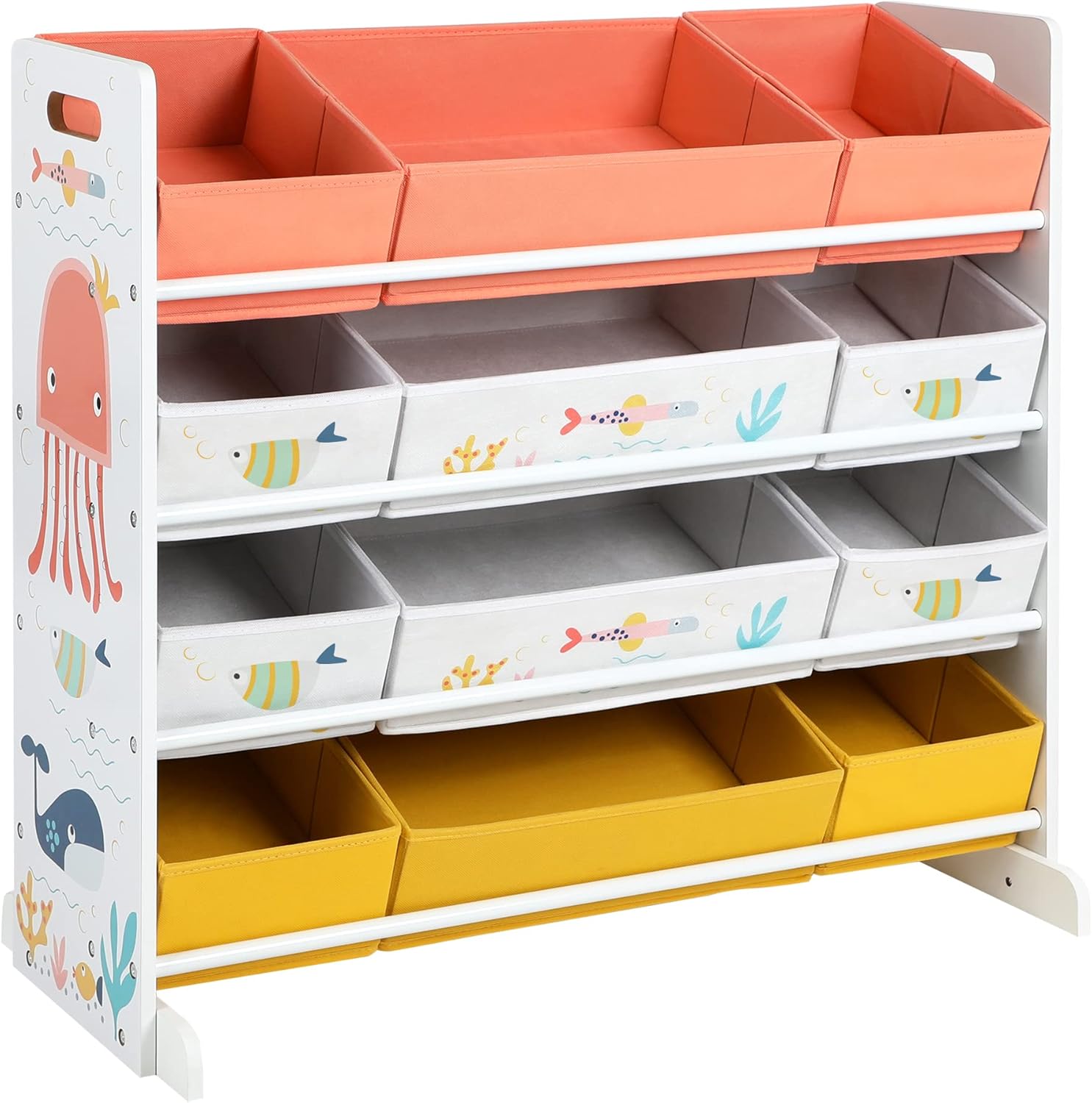 Organisez la Chambre de Vos Enfants avec l'Étagère SONGMICS : 12 Paniers Pratiques!