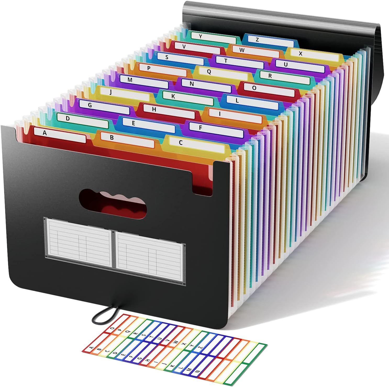 Organisez Vos Documents avec le Trieur A4 26 Pochettes ABClife : Un Accordéon Pratique et Coloré!