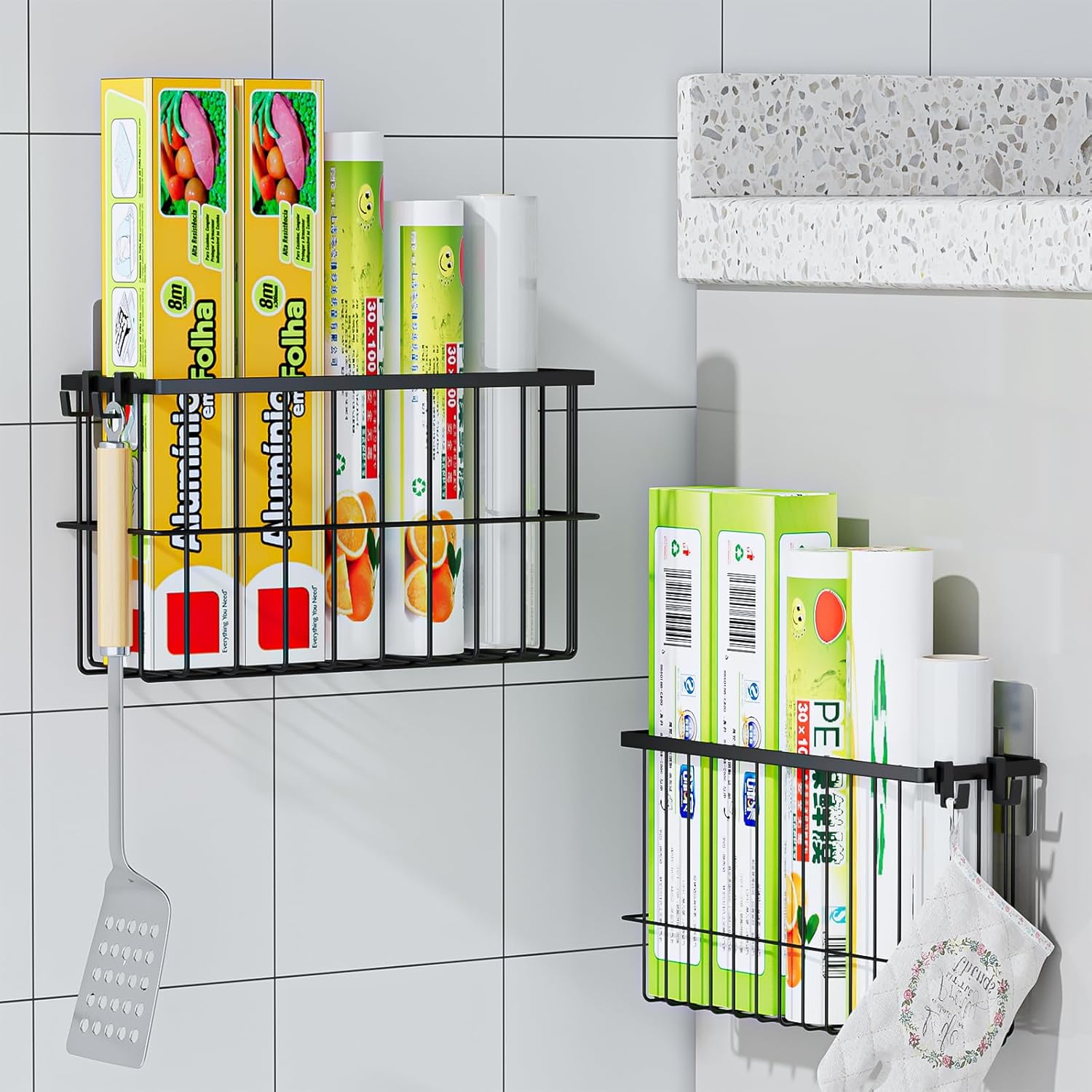 Organisez Votre Espace avec Gaethra : Lot de 2 Boîtes de Rangement Pratiques