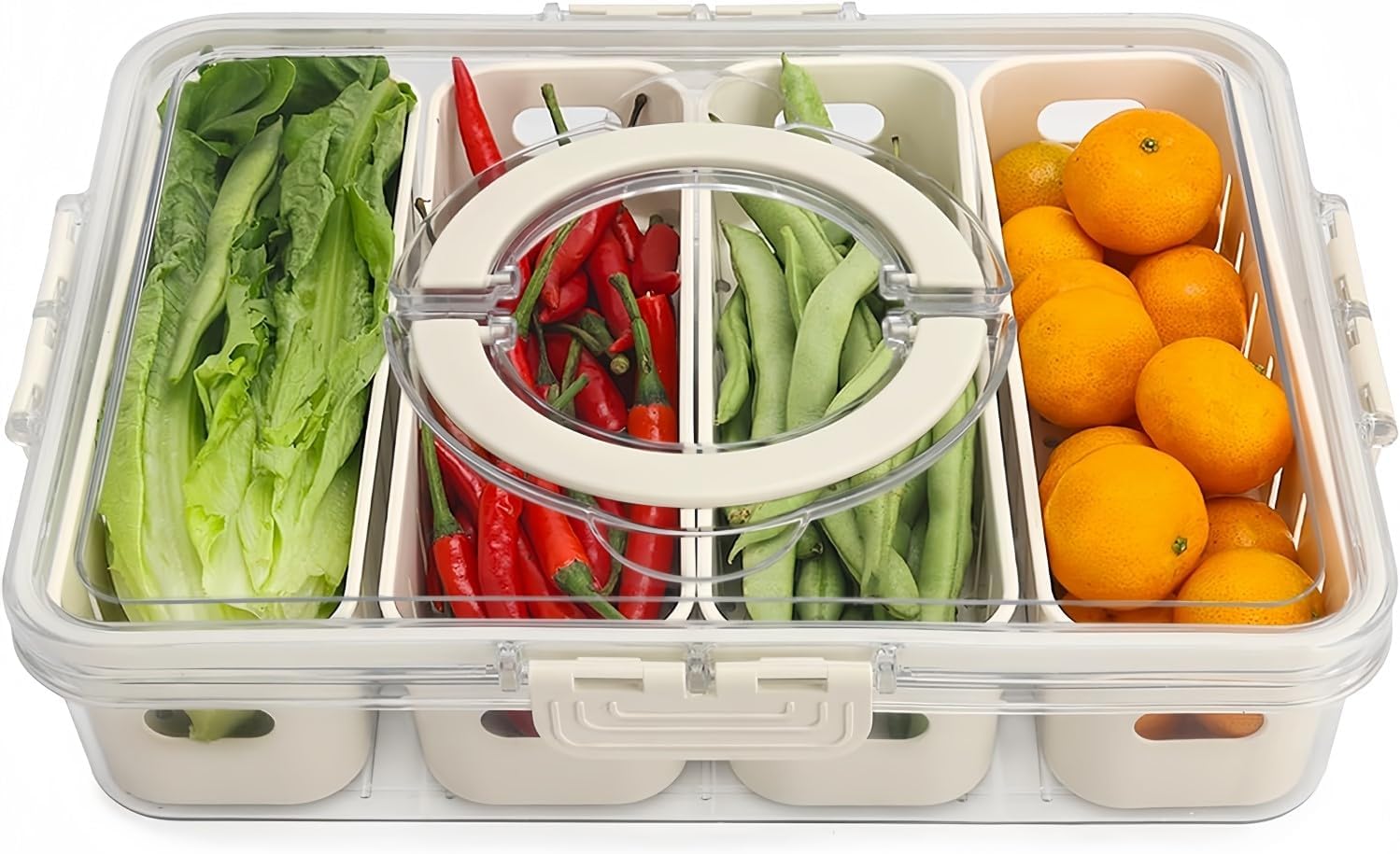 Organisez Votre Frigo avec les Boîtes LATERN : Stockage Hermétique et Pratique 4 en 1!