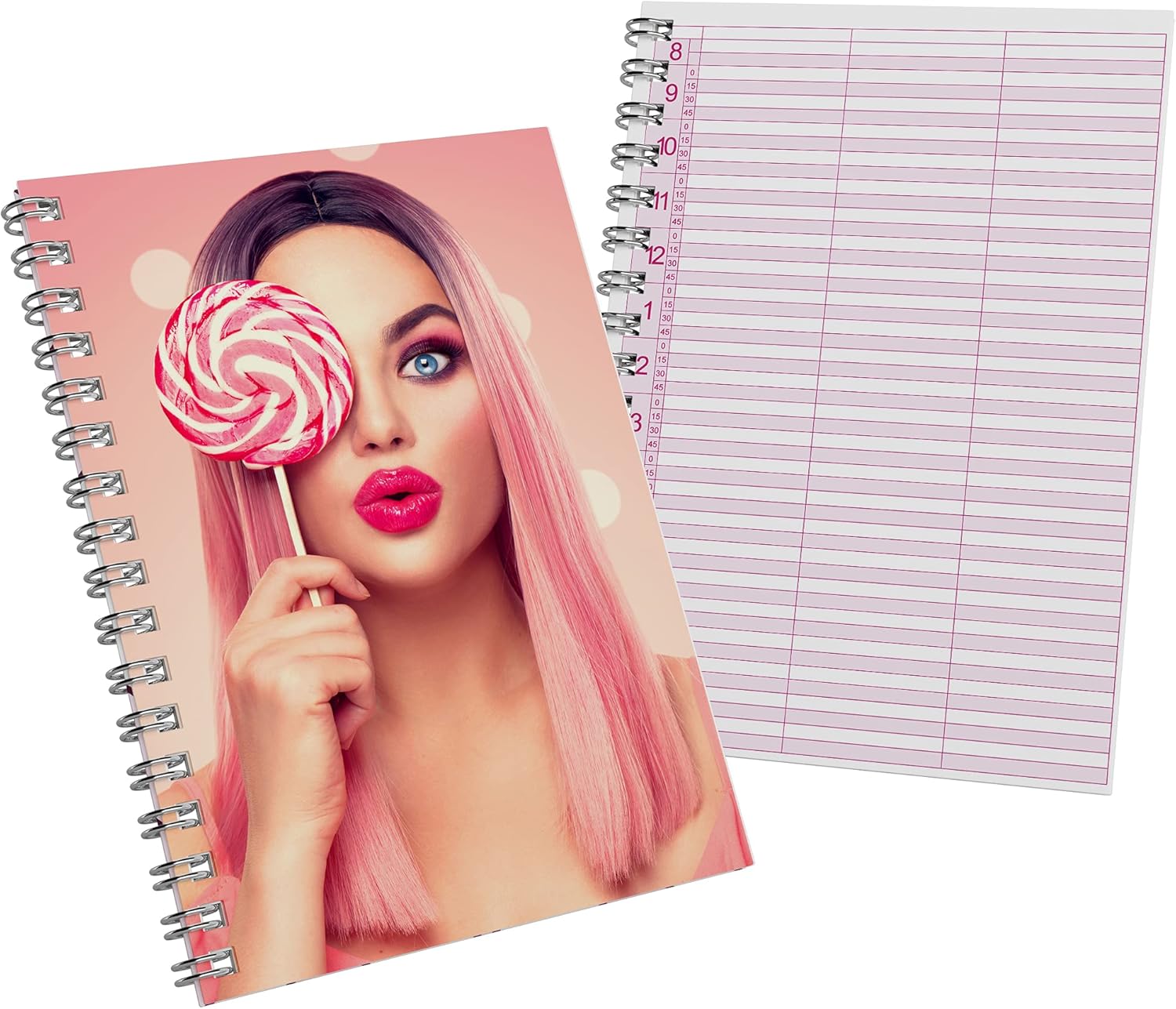 Organisez Votre Salon avec le Carnet de Rendez-vous Non Daté A5 : L'Allié de Votre Productivité!