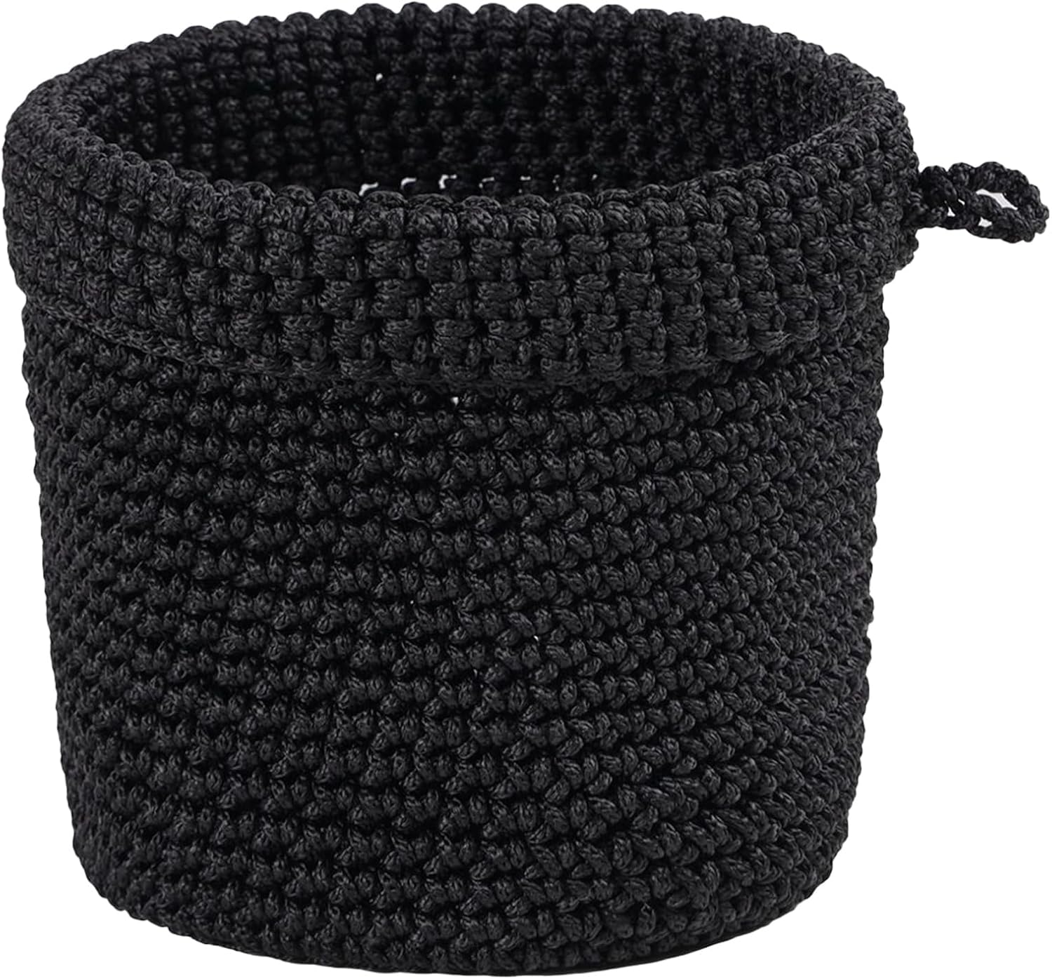 Panier de Rangement Noir : L'Allié Tressé pour un Intérieur Chic et Organisé!