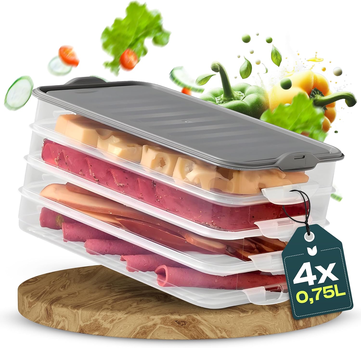 Réorganisez Votre Réfrigérateur avec les Boîtes à Charcuterie uandu!