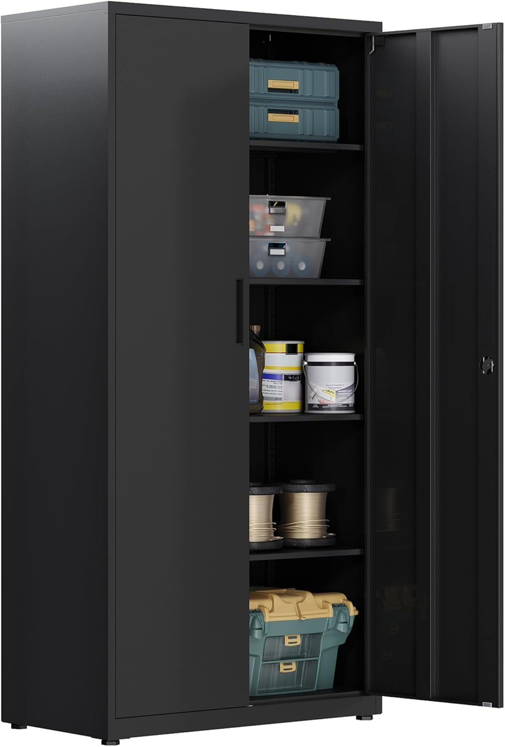 Sécurisez Votre Espace : Avis sur l'Armoire de Rangement en Métal HOMSTEEL