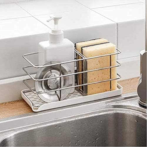 Timpou : L'Organisateur Multifonction en Acier Inoxydable pour Évier de Cuisine!