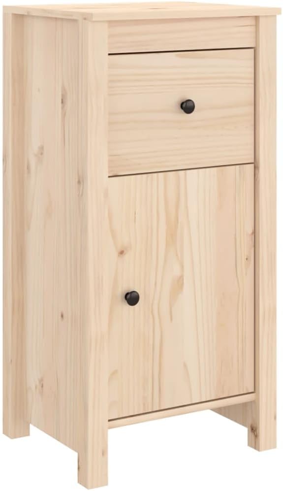 Transformez Votre Espace avec le Buffet Armoire Latérale vidaXL en Bois Massif de Pin