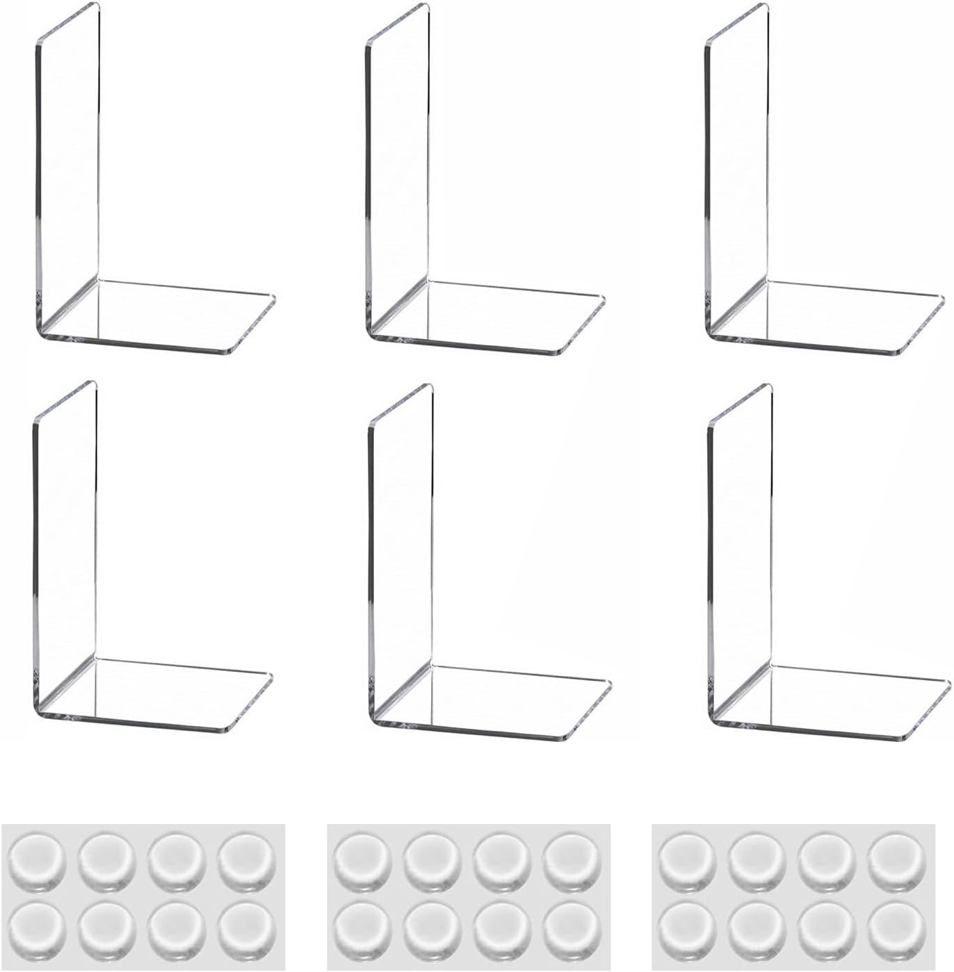 Transformez votre Espace avec les Serre-Livres Acryliques Xmart : Élégance et Fonctionnalité!