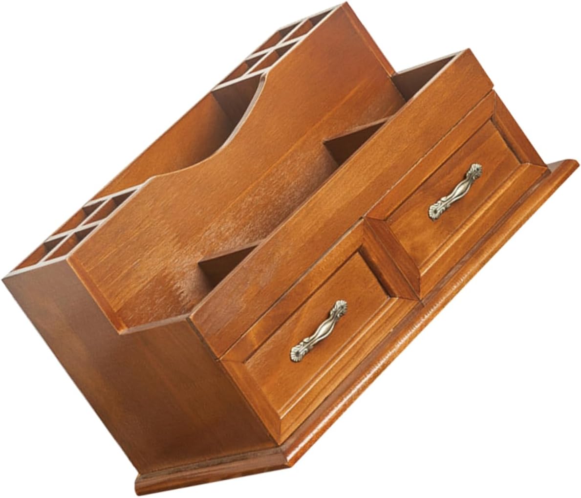 Transformez Votre Espace avec l'Ipetboom Organisateur en Bois Vintage : Multifonction et Élégant!