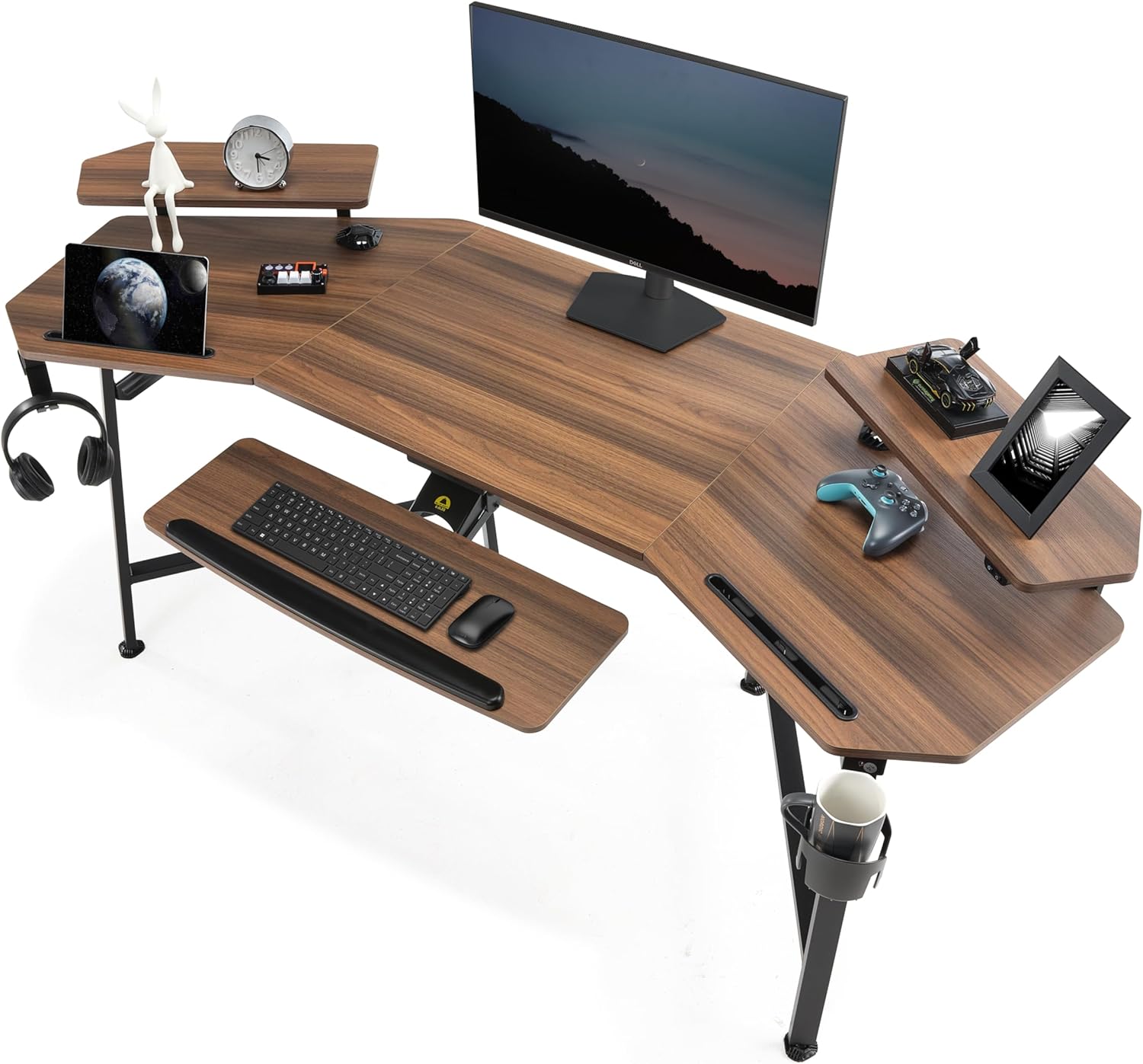 EUREKA ERGONOMIC : Le Bureau Gaming LED Ultime pour les Pros !