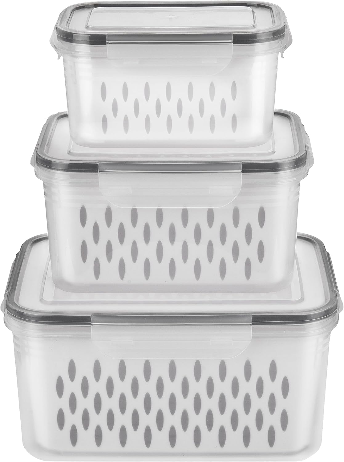 Gagnez de l'Espace avec les Boîtes de Conservation KOXXIAMOQ : 6 Contenants Pratiques pour Fruits et Légumes!