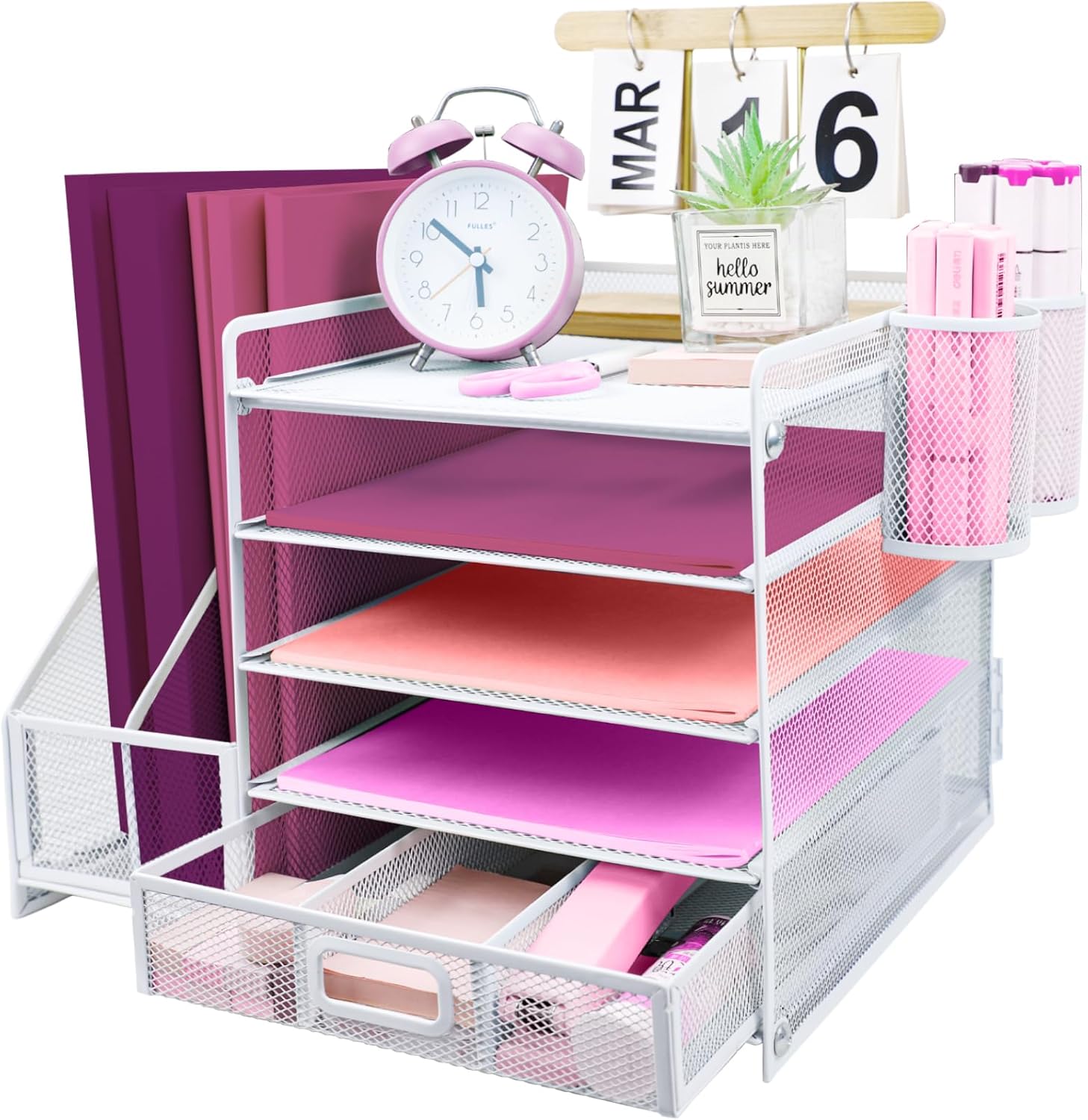 Gagnez de l'Espace avec l'Organiseur de Bureau Ideallife à 5 Niveaux!