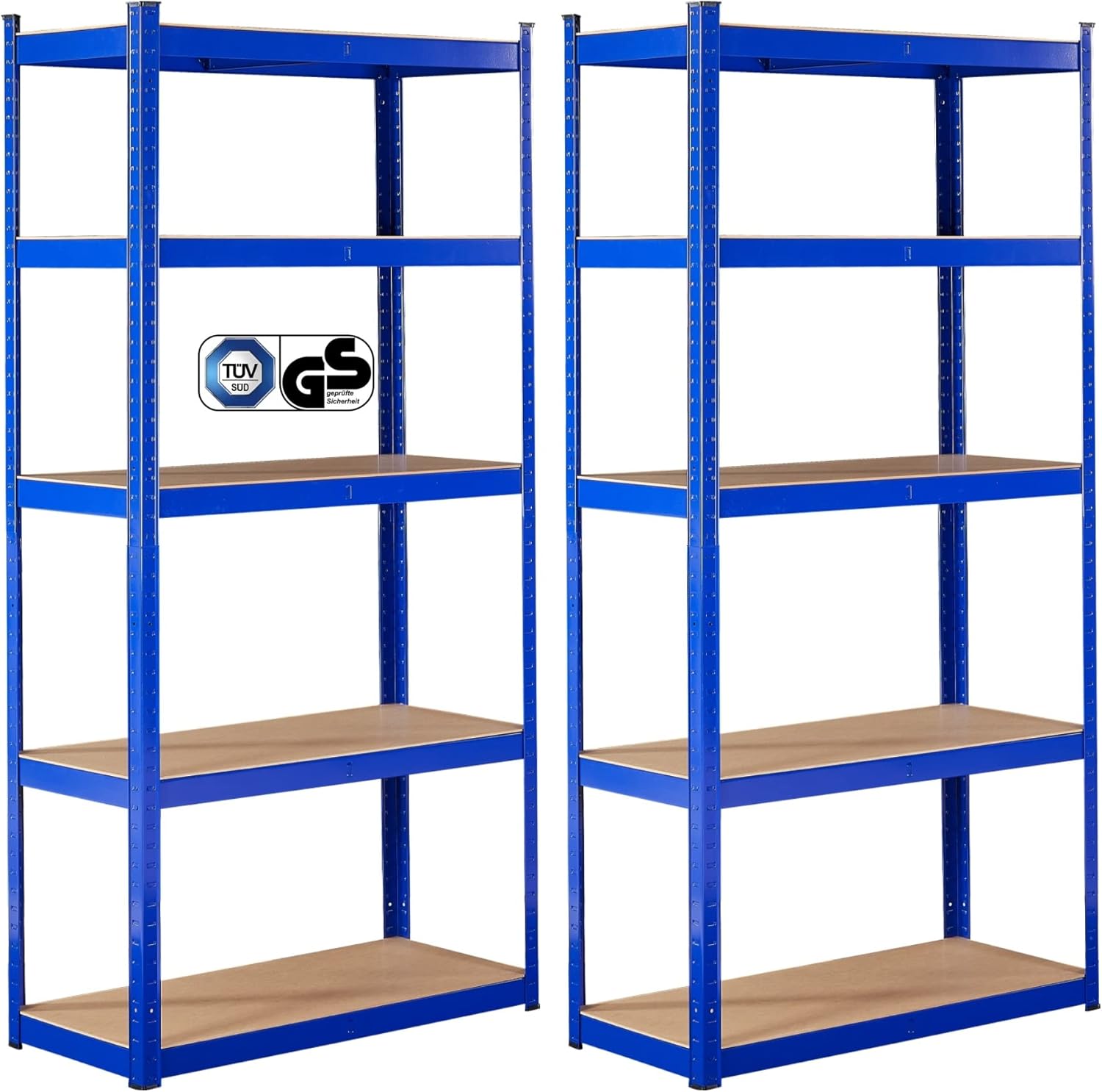 Maximisez Votre Espace avec le Rayonnage AREBOS : Capacité de 875kg en Lot de 2!