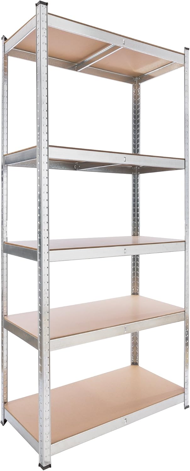 Maximisez Votre Espace avec l'Étagère Charge Lourde AREBOS : 1000 kg de Rangement Efficace!