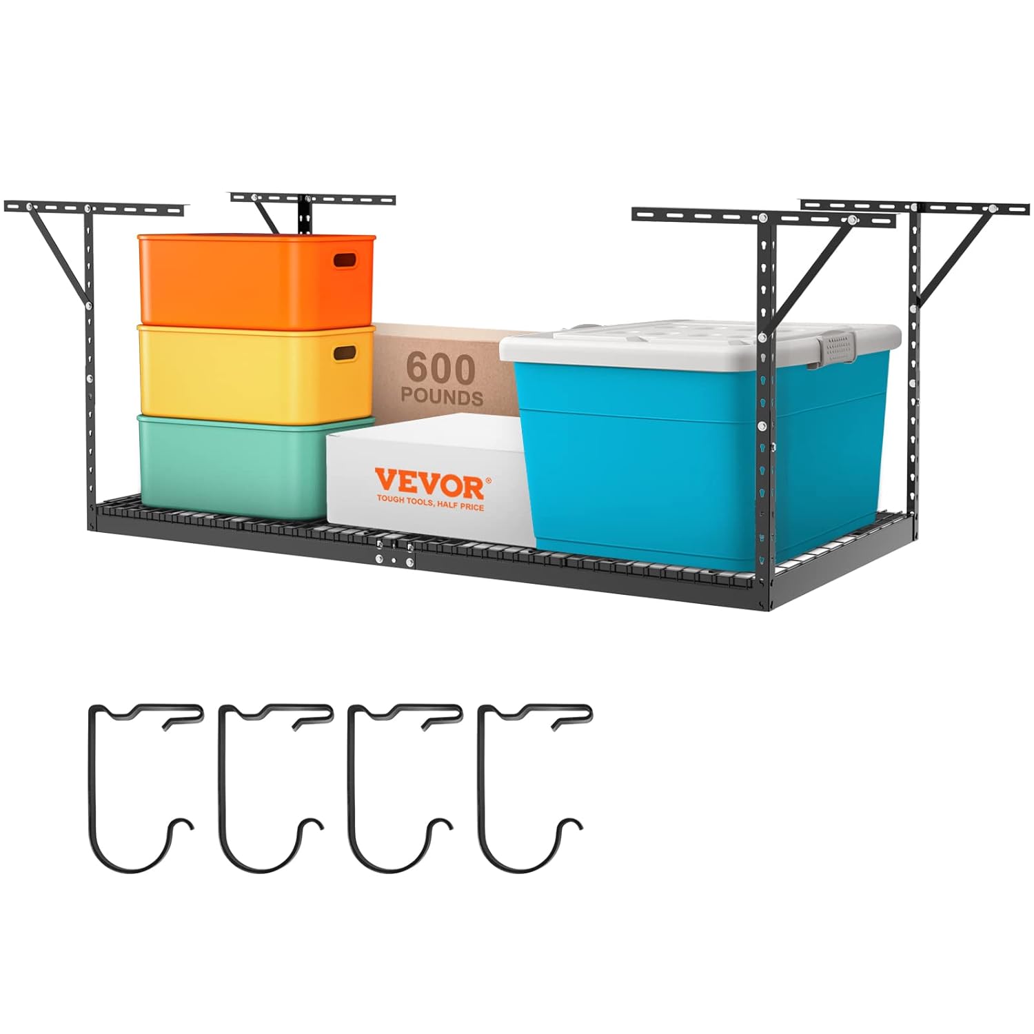 Maximisez votre Espace avec l’Étagère de Rangement VEVOR pour Garage : Pratique et Robuste!