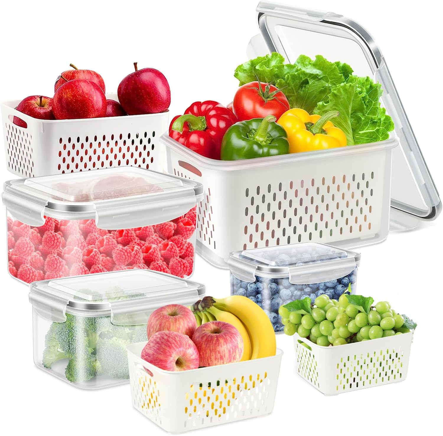 Maximisez Votre Frigo : Avis sur le Lot de 4 Organiseurs Avec Couvercle
