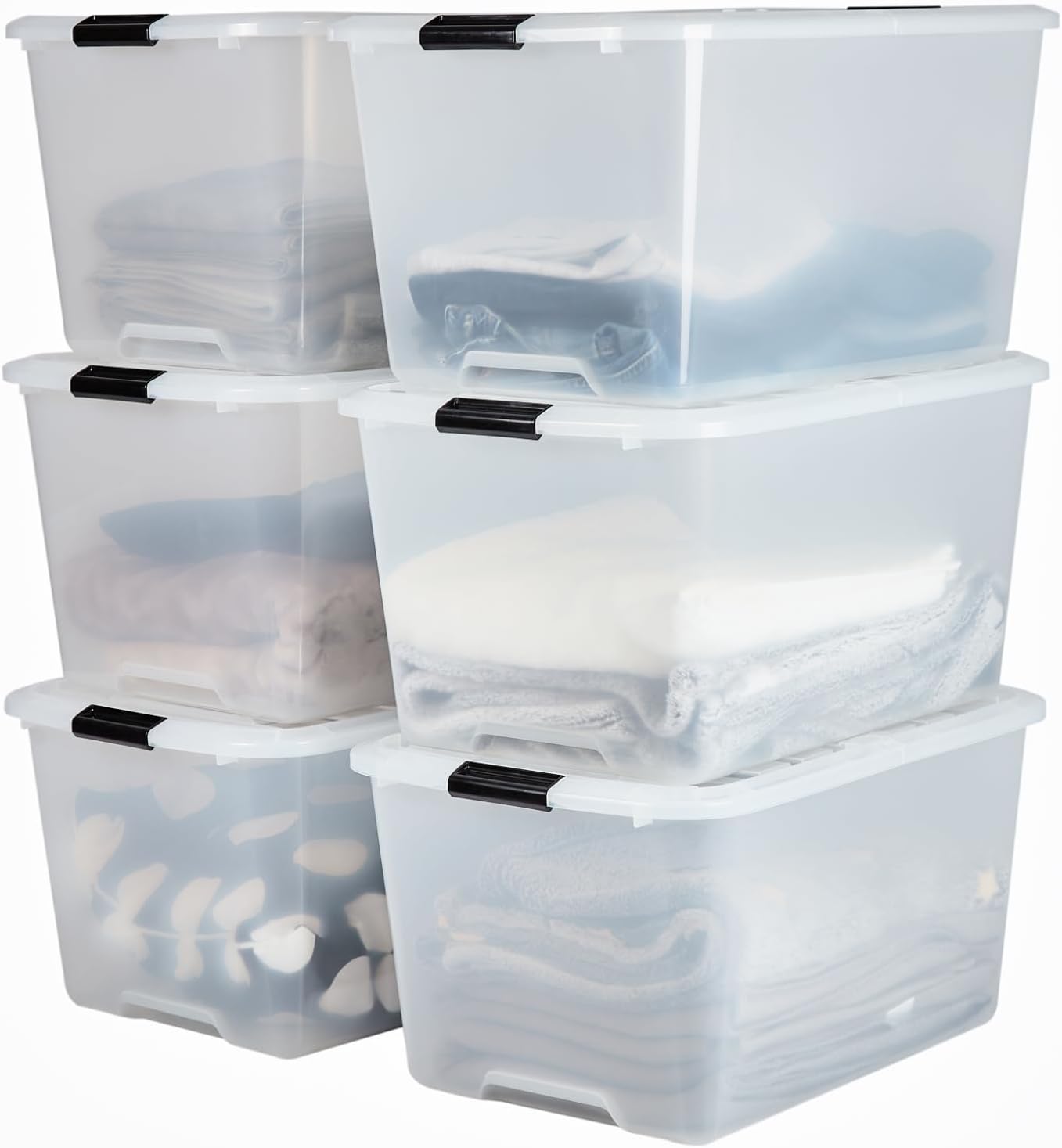 Maximisez Votre Rangement : Avis sur les Boîtes Plastiques Iris Ohyama 45L !