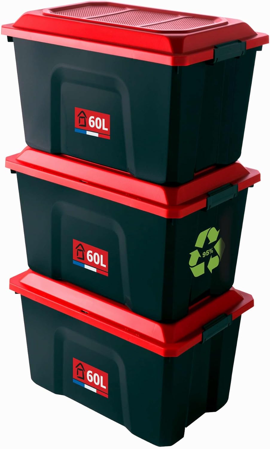 Optez pour l'Organisation : Avis sur le Lot de 3 Malles de Rangement SUNDIS Locker!