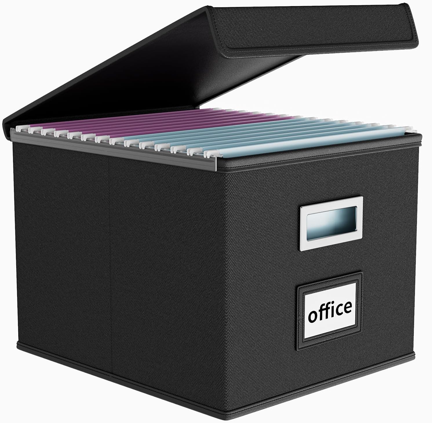 Optimisez votre Bureau avec la FINEW Boîte de Rangement Pliable en Tissu !