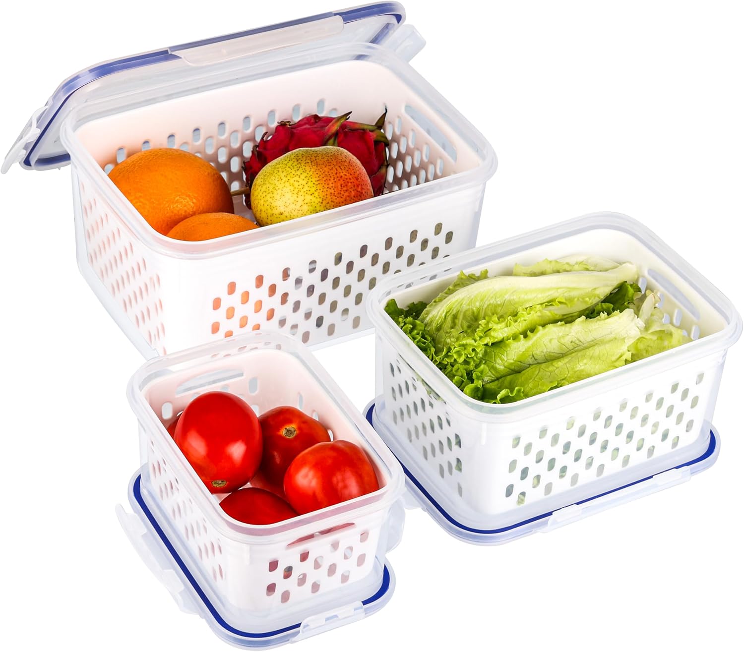 Optimisez Votre Cuisine avec le Lot de 3 Boîtes de Rangement BELLE VOUS!