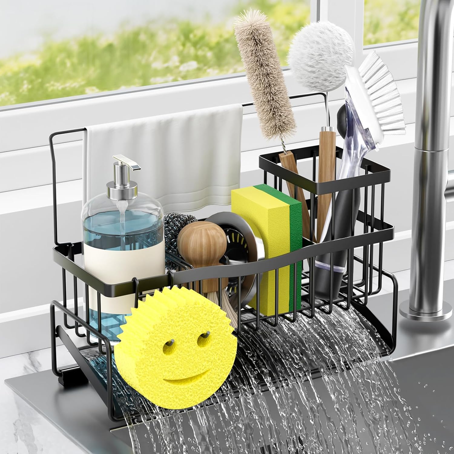 Optimisez Votre Cuisine avec le Rack Auto Drainant Adurei en Acier Inoxydable !
