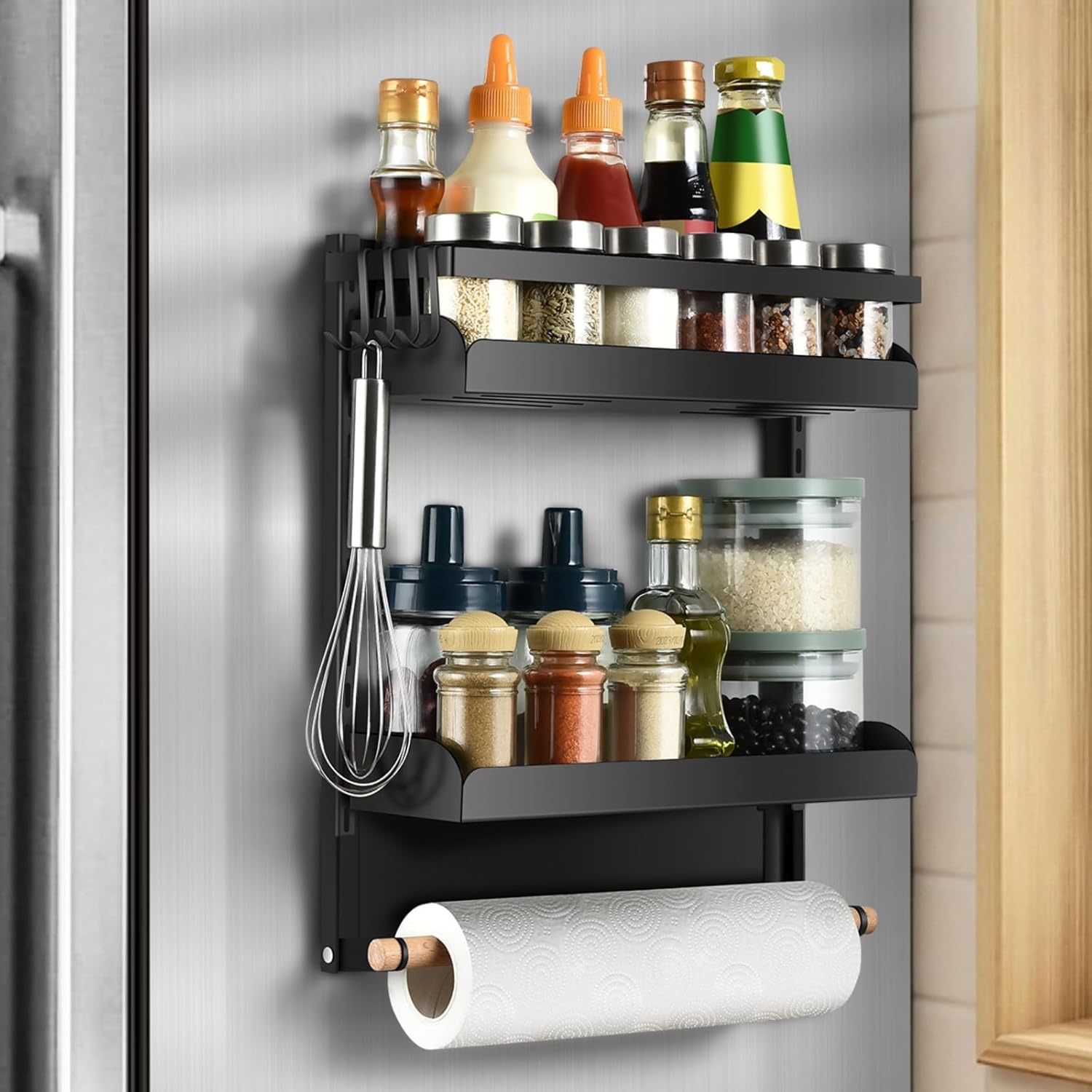 Optimisez Votre Cuisine avec l'Etagère Magnétique Aceyoon : Pratique et Gain de Place !