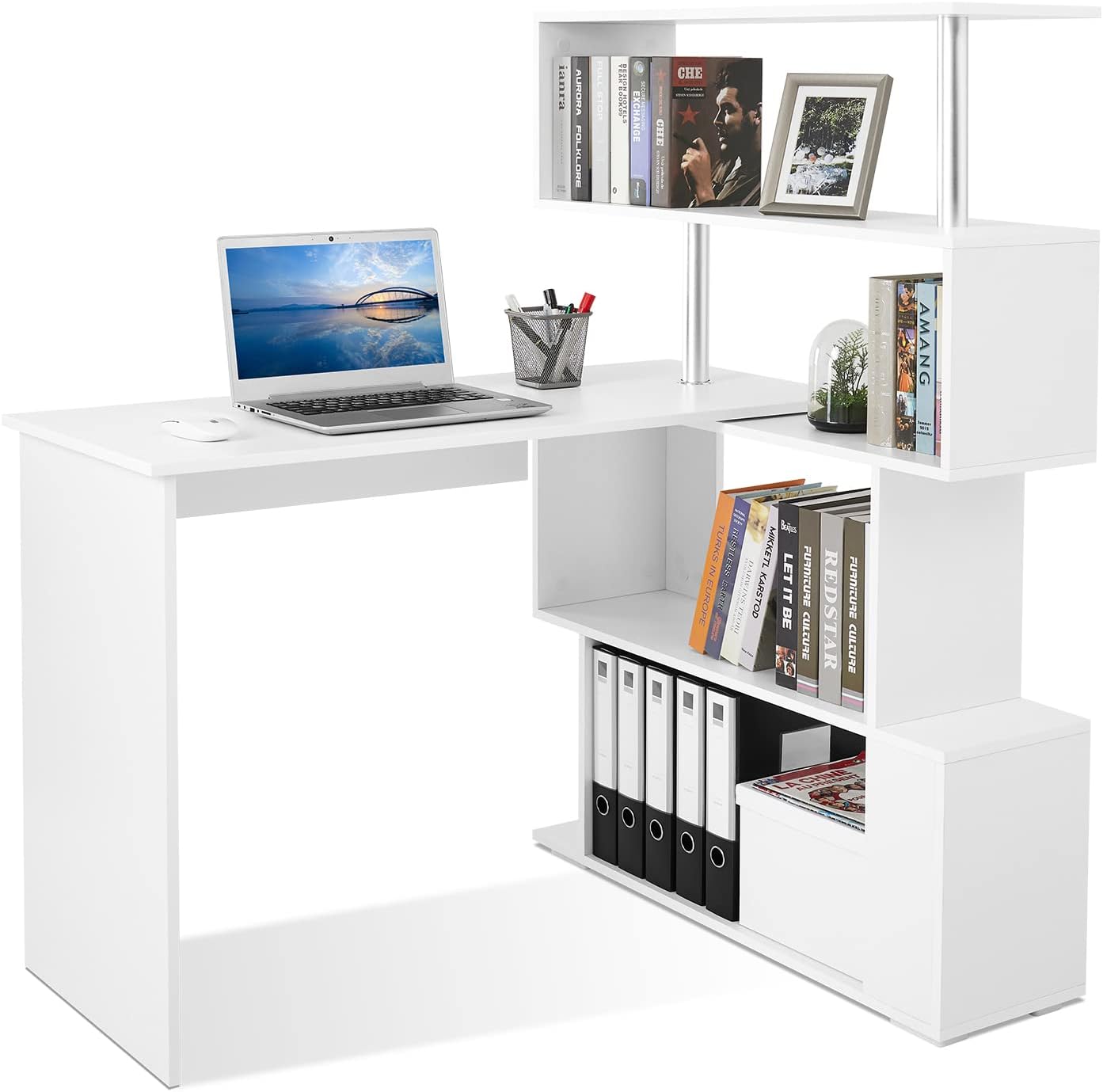 Optimisez Votre Espace avec le Bureau Blanc Meerveil : Avis et Recommandations!
