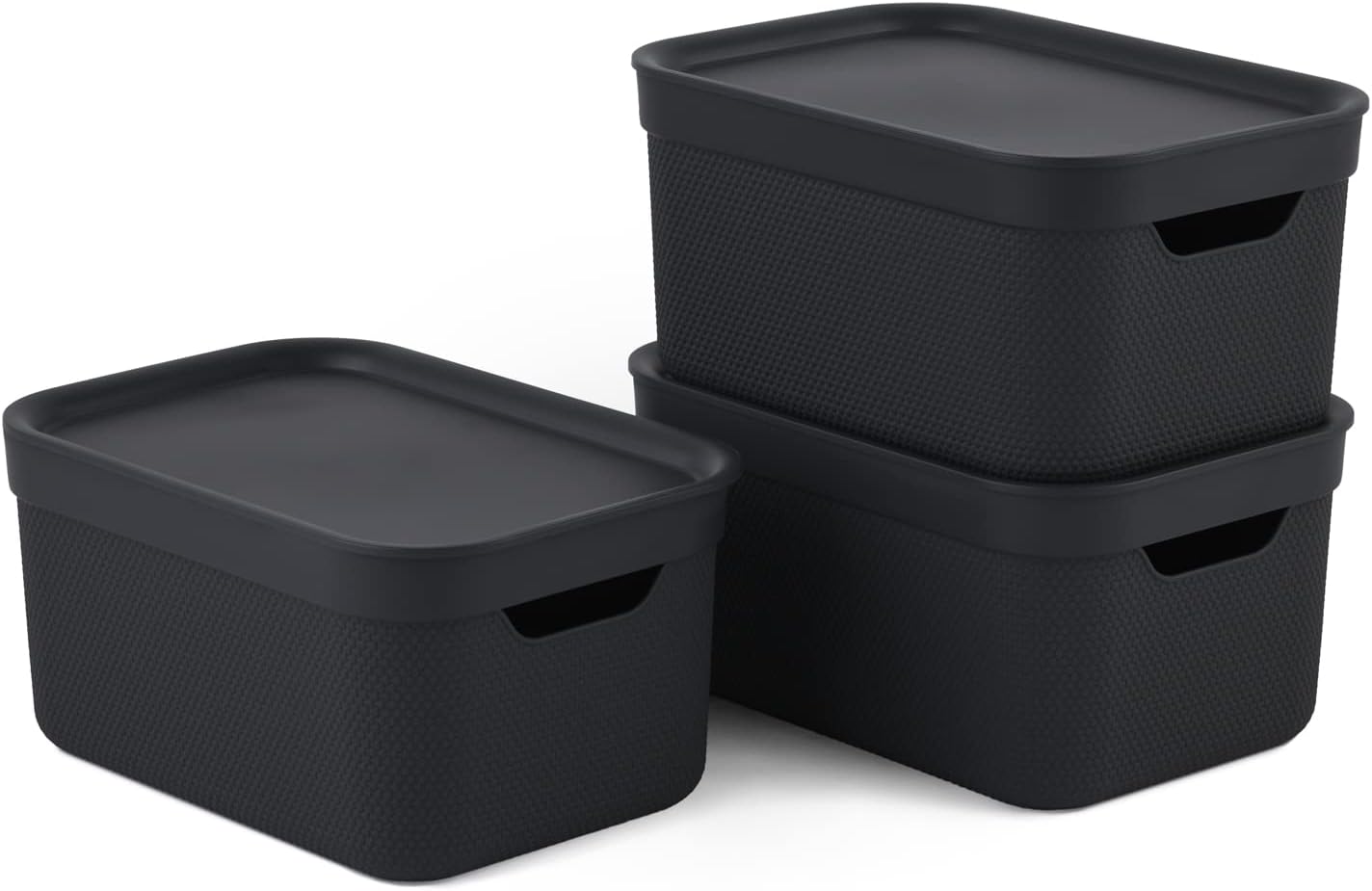 Optimisez Votre Espace avec le Lot de 3 Boîtes de Rangement Décoratives Jive Dekobox!