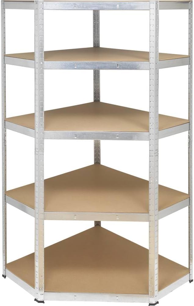 Optimisez Votre Espace avec le Module d'Angle TOOLCRAFT KPW77 : Étagère Robuste de 175 kg!
