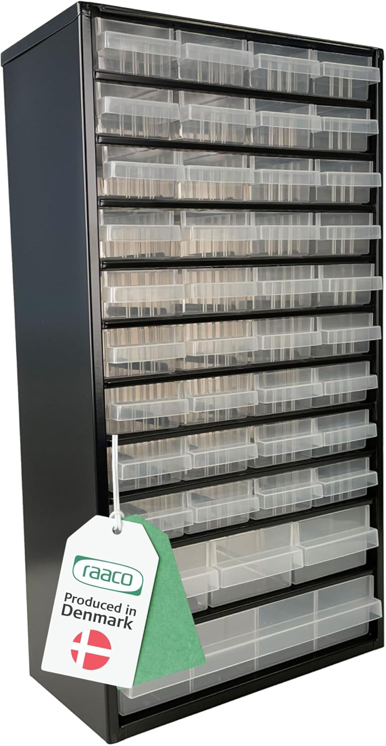 Optimisez Votre Espace avec le Rangement Pratique : Casiers à Tiroirs raaco C12-40!