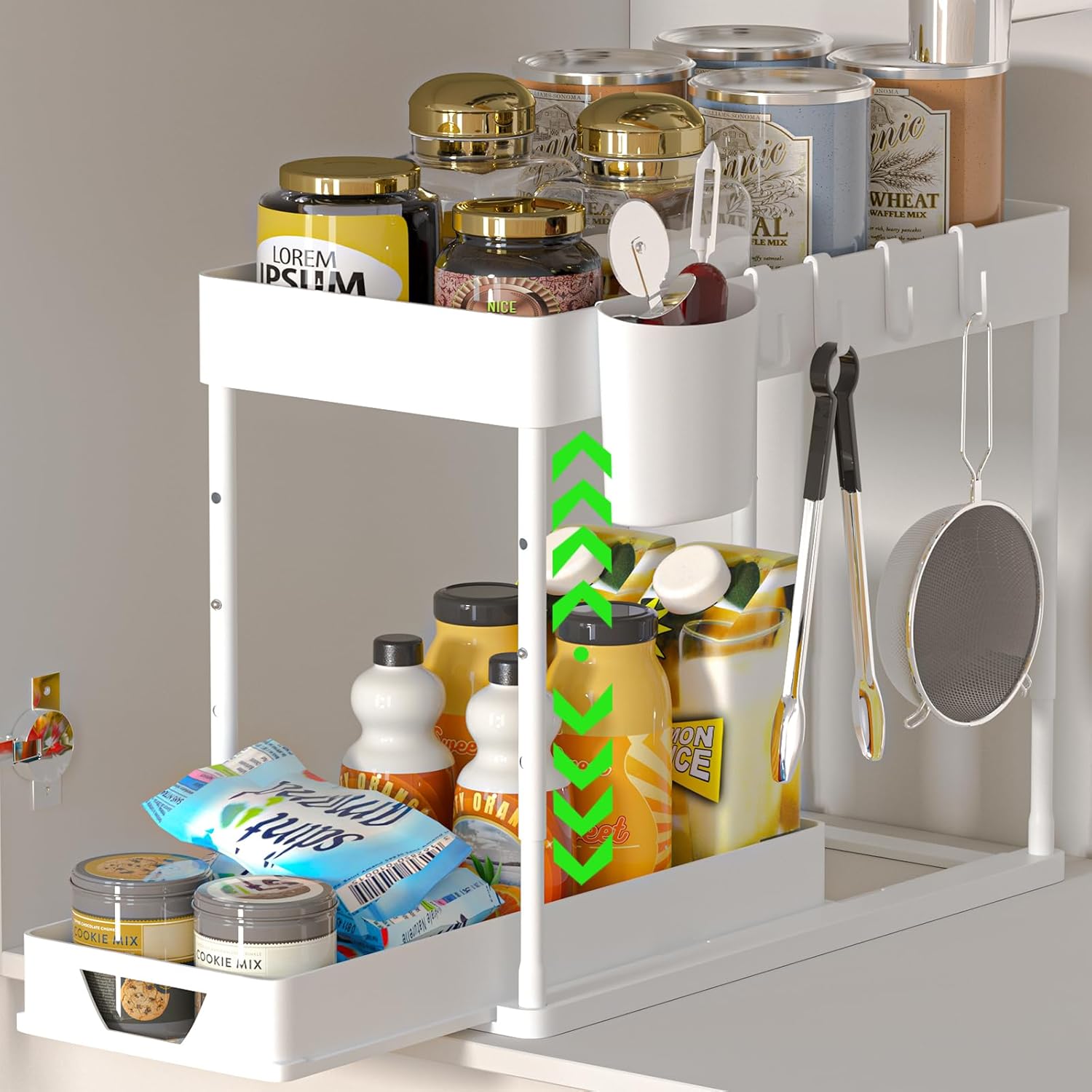 Optimisez Votre Espace avec l'Organisateur Sous Évier HI NINGER : Astuce Rangement Essentielle !