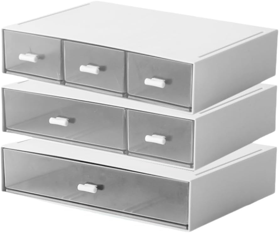 Optimisez Votre Espace avec l'Organiseur de Tiroirs 3 Étages: Pratique et Élégant!