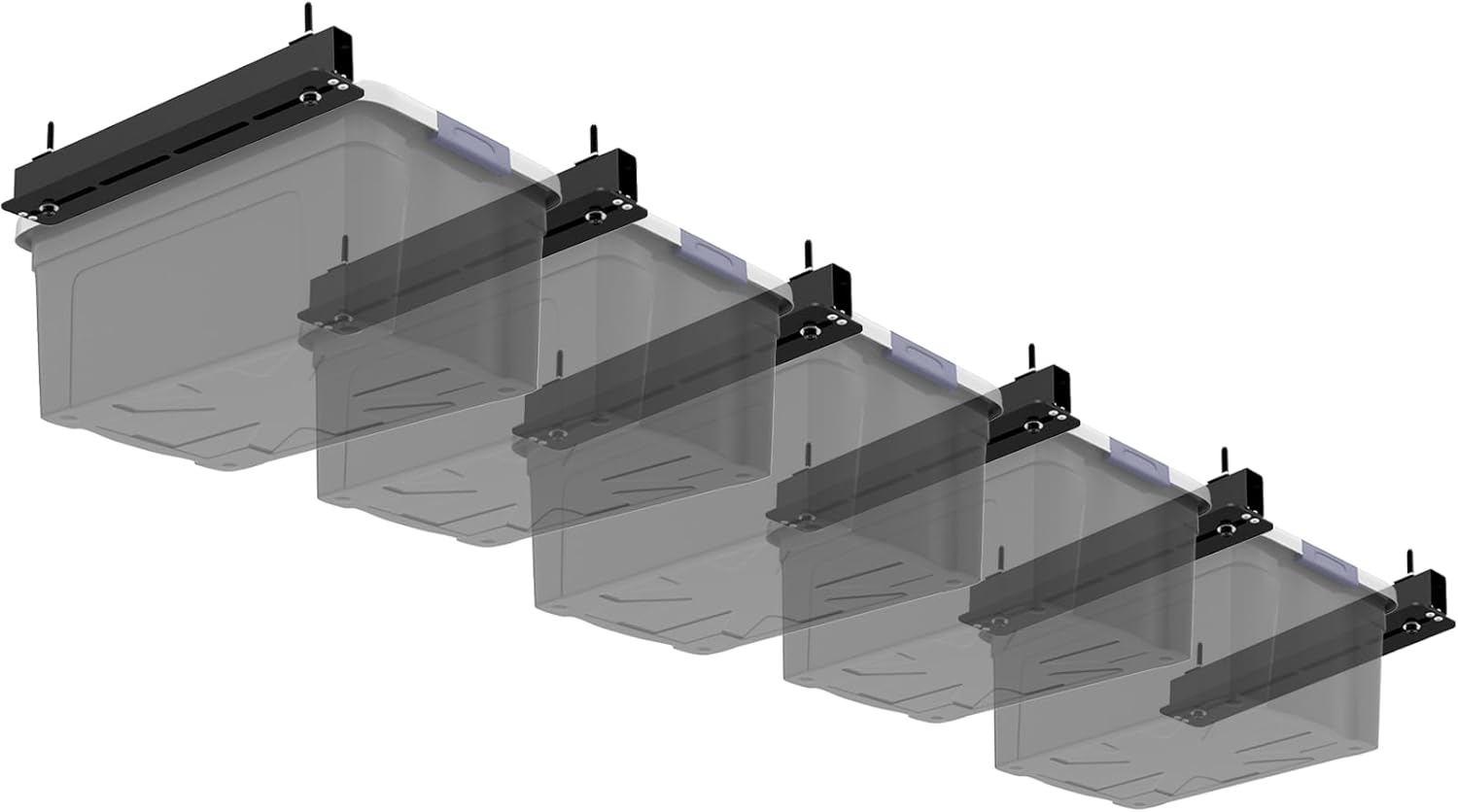 Optimisez Votre Garage avec le Fixirons : 6 Supports de Rangement au Plafond!