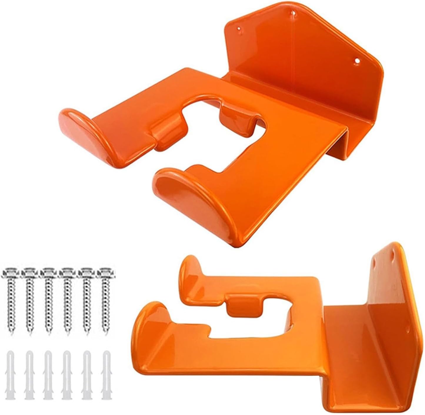 Optimisez votre garage avec le lot de 2 supports muraux Zilimontt pour outils multifonctions!