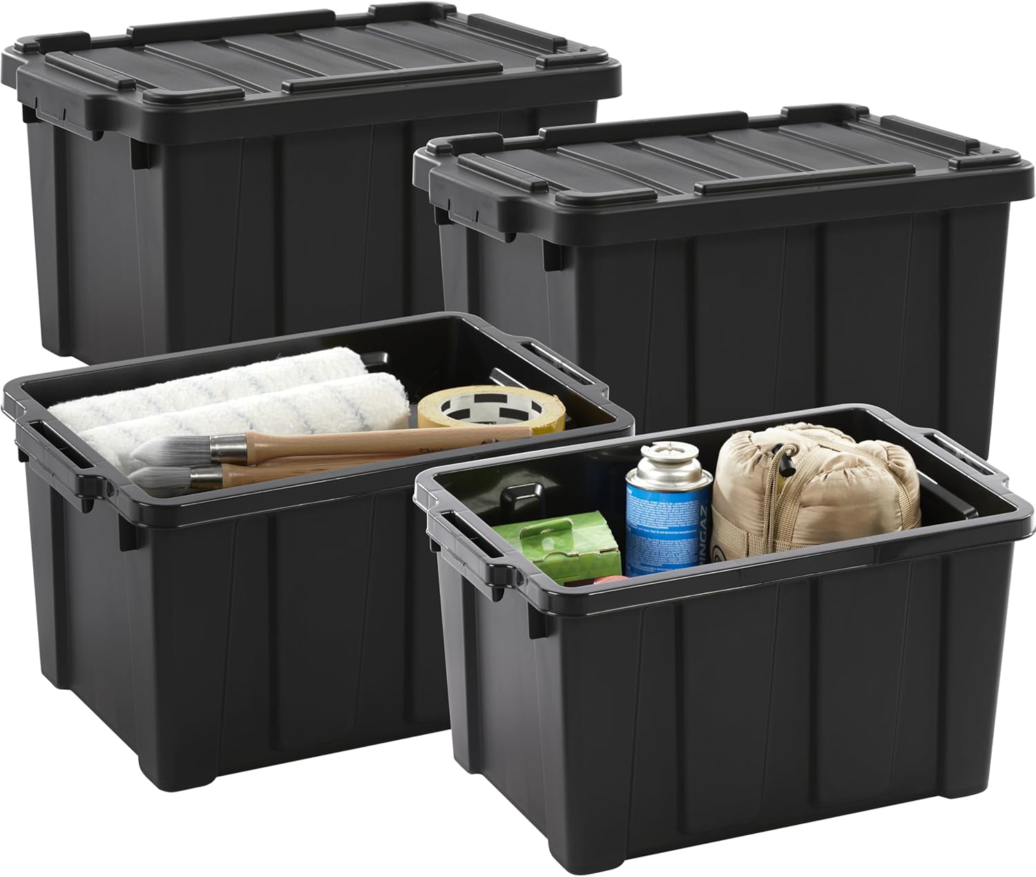 Optimisez Votre Rangement avec les Caisses Iris Ohyama de 21L : Compactes et Durables !