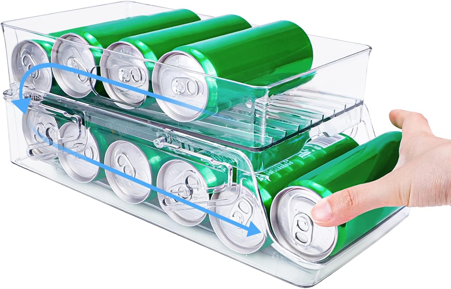 Optimisez Votre Réfrigérateur avec le Mulaibdin Rangement Canette Frigo Automatique!
